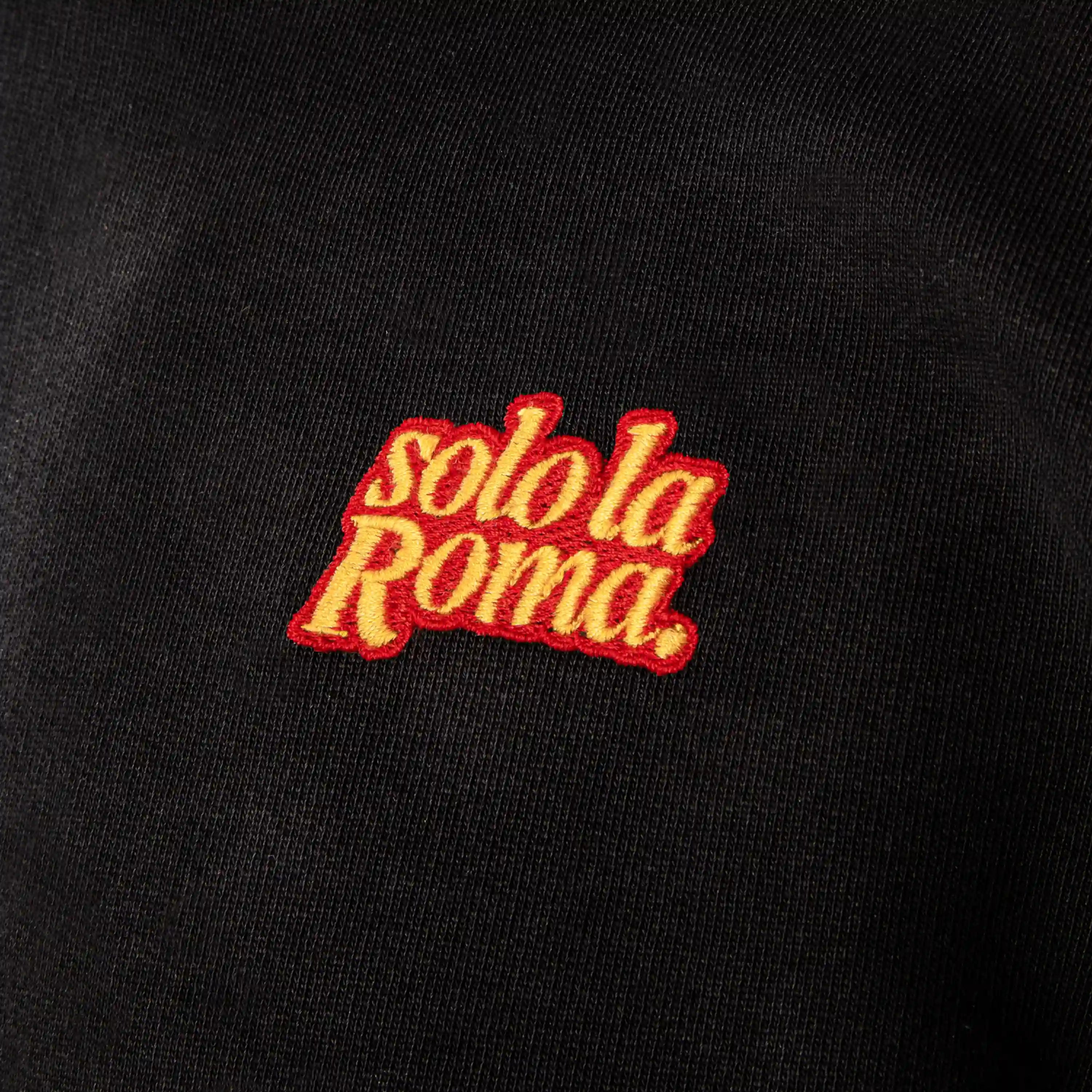 T-shirt Lupetto Elvis Lives x AS Roma, Nero