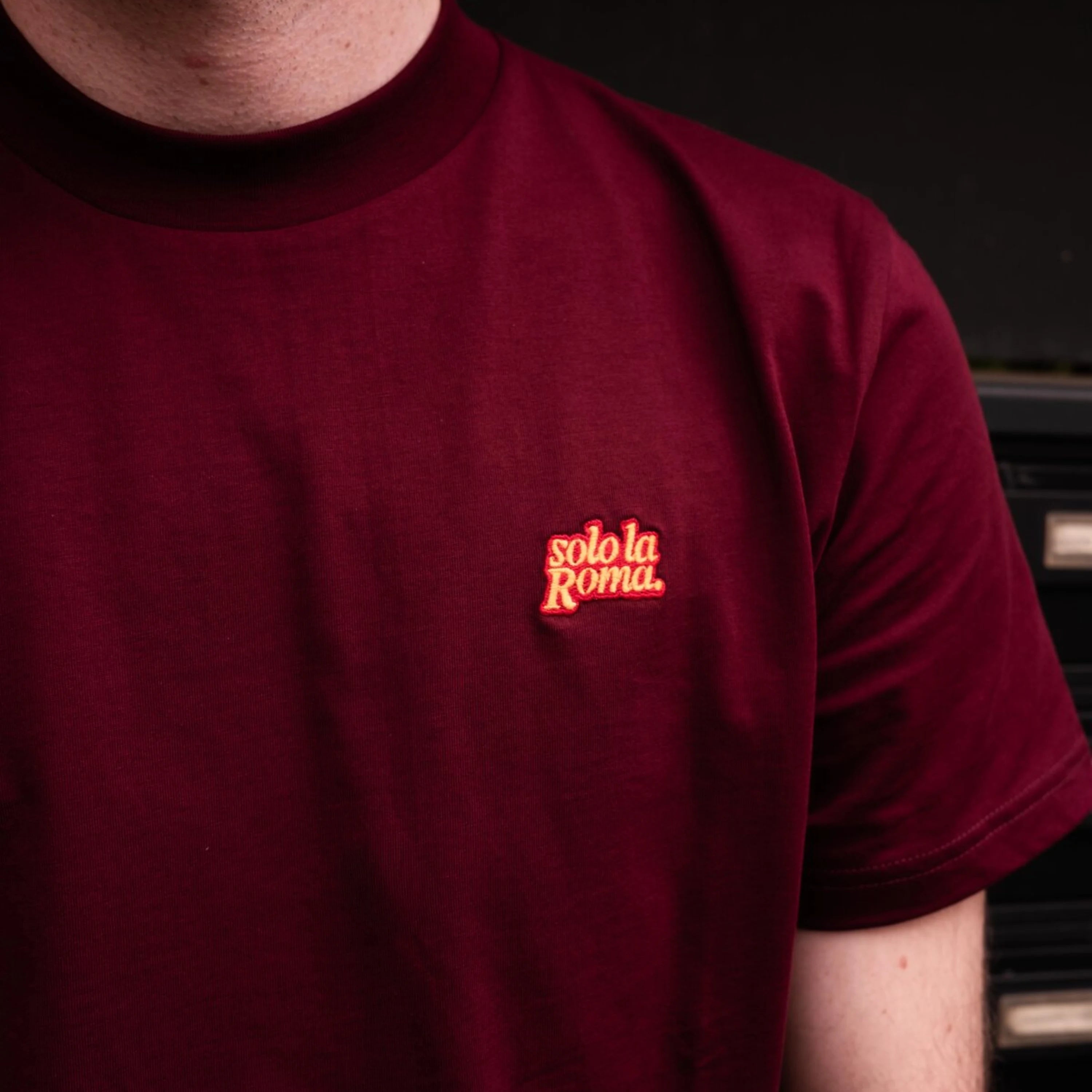 T-shirt Lupetto Elvis Lives x AS Roma, Bordeaux