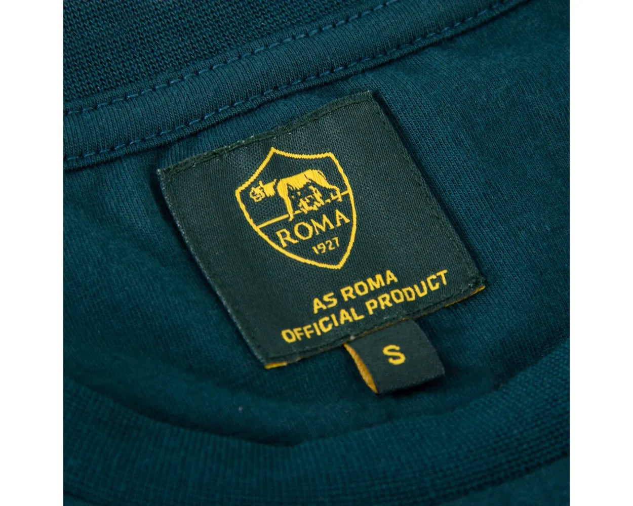 AS Roma Heritage Logo T-shirt, Adult, Green