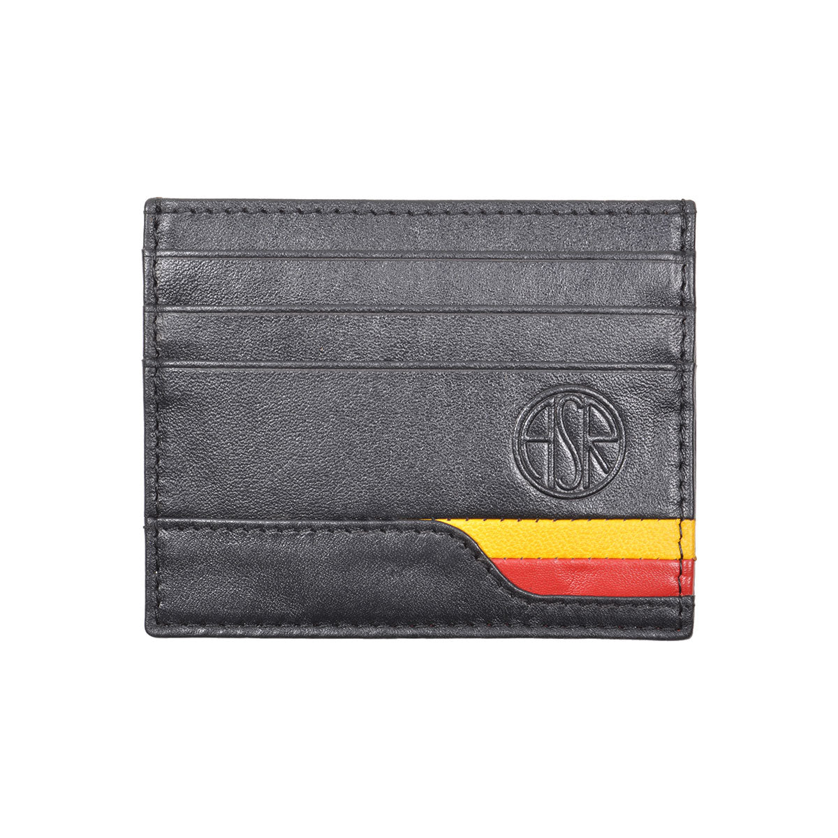 Portacarte in pelle AS Roma con logo ASR