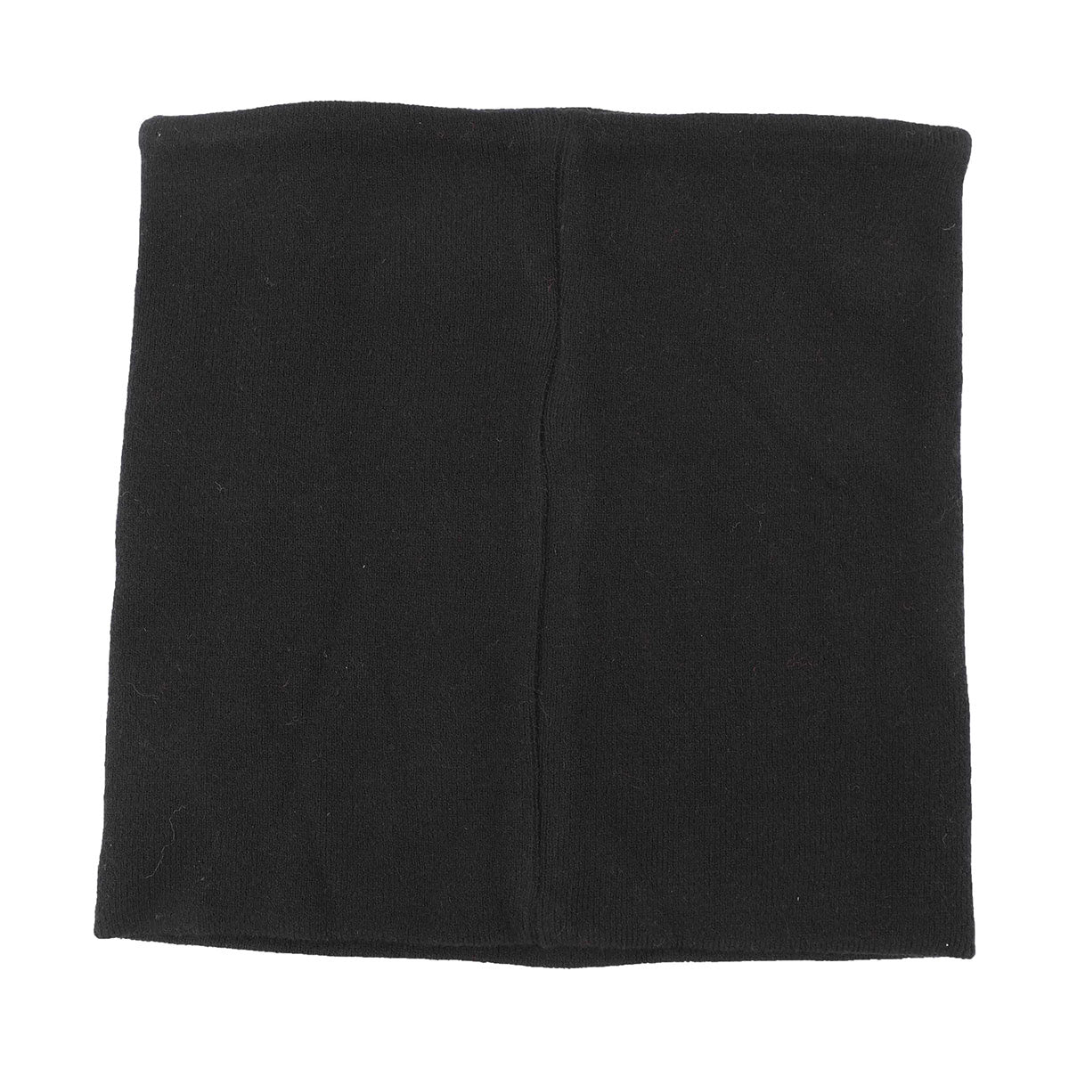 Scaldacollo con logo Lupetto, Nero