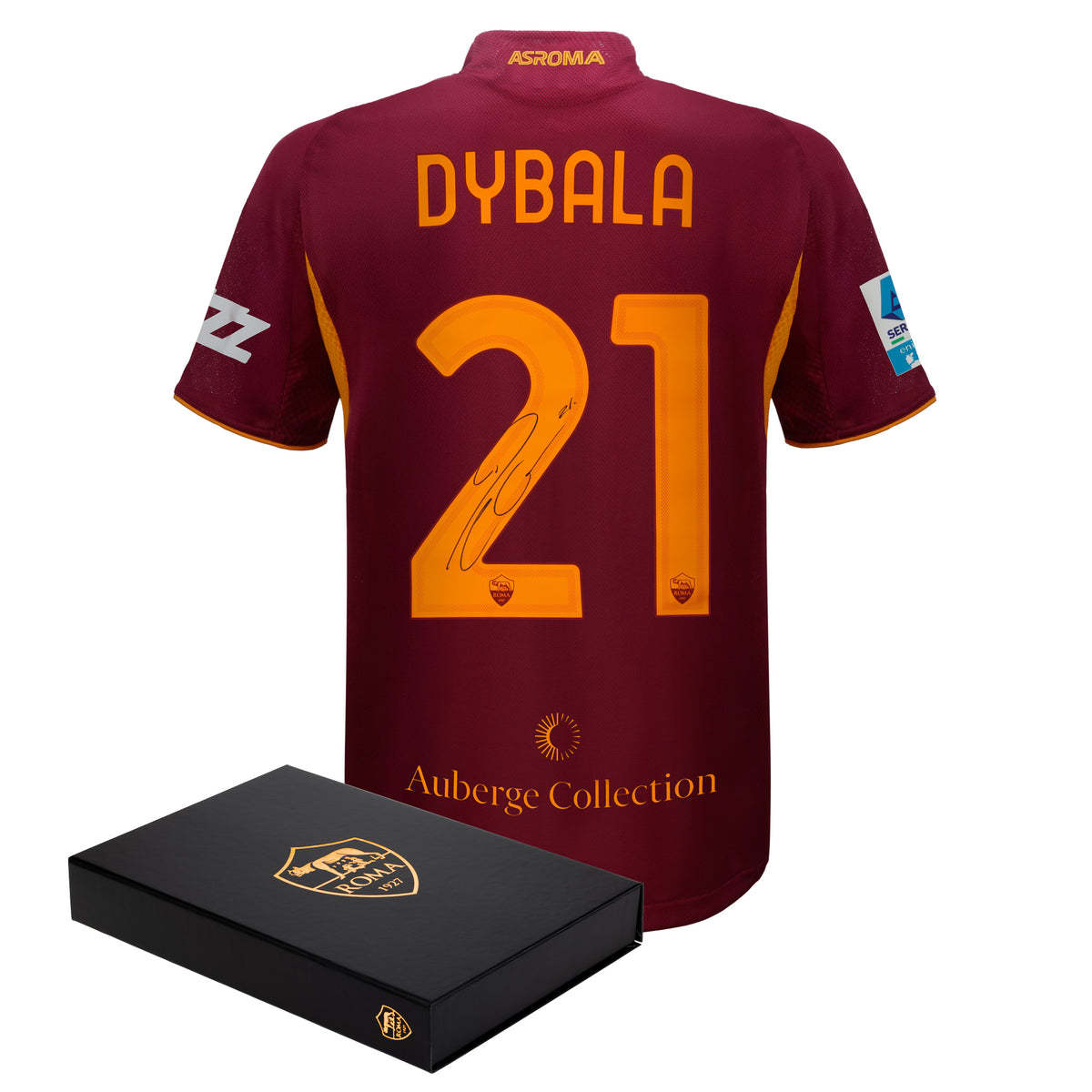 AS Roma 2025/26 Authentic Home Jersey signed by Dybala | AS Roma Store