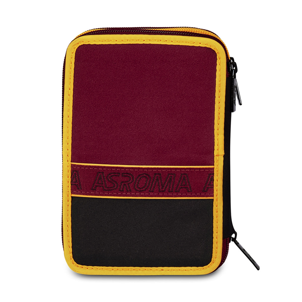 AS Roma 2025/26 Wolf Logo Three-Compartment Pencil Case