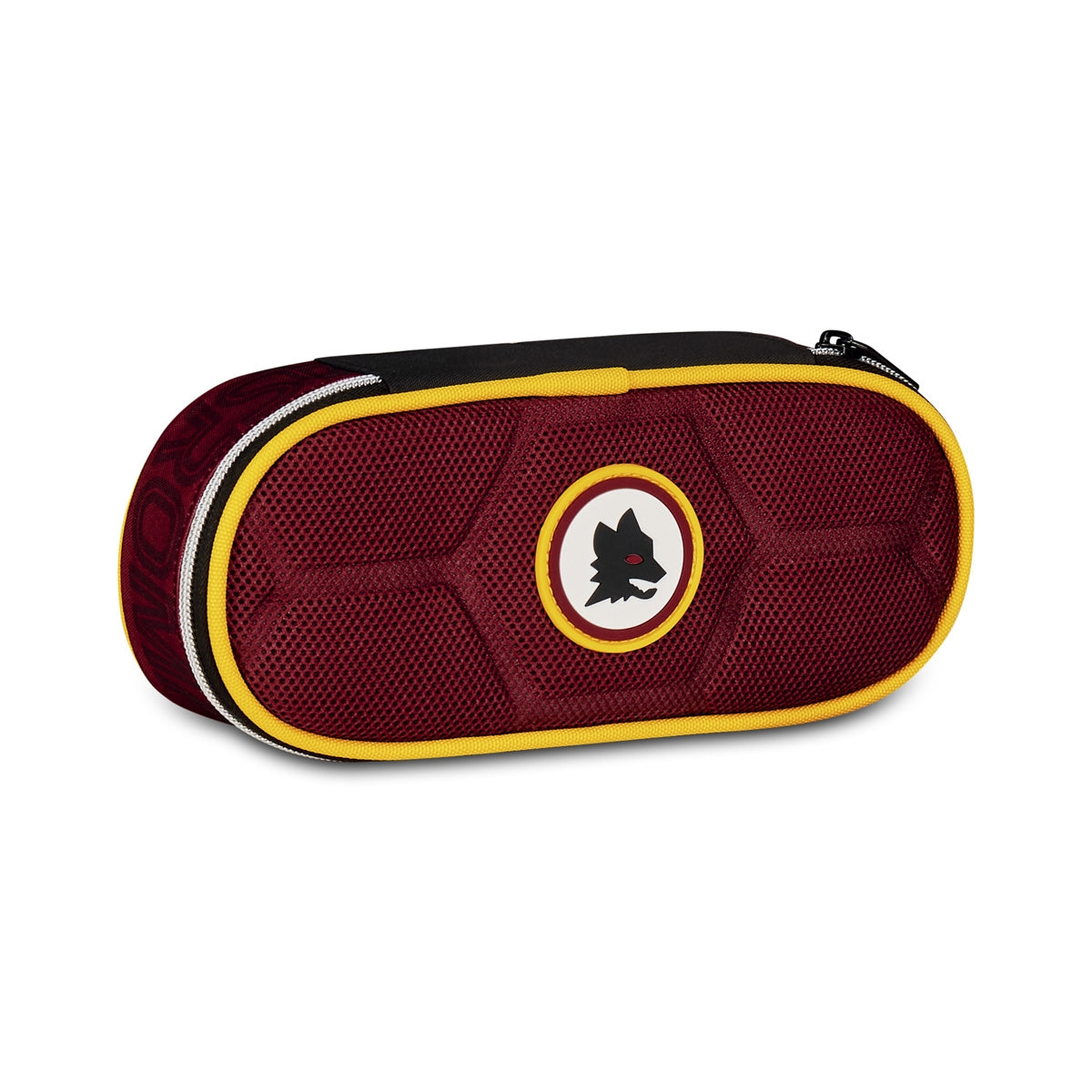 AS Roma 2025/26 Round Pencil Case with Wolf Logo