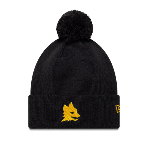 Berretto New Era Satin logo Lupetto, Adulto, Nero