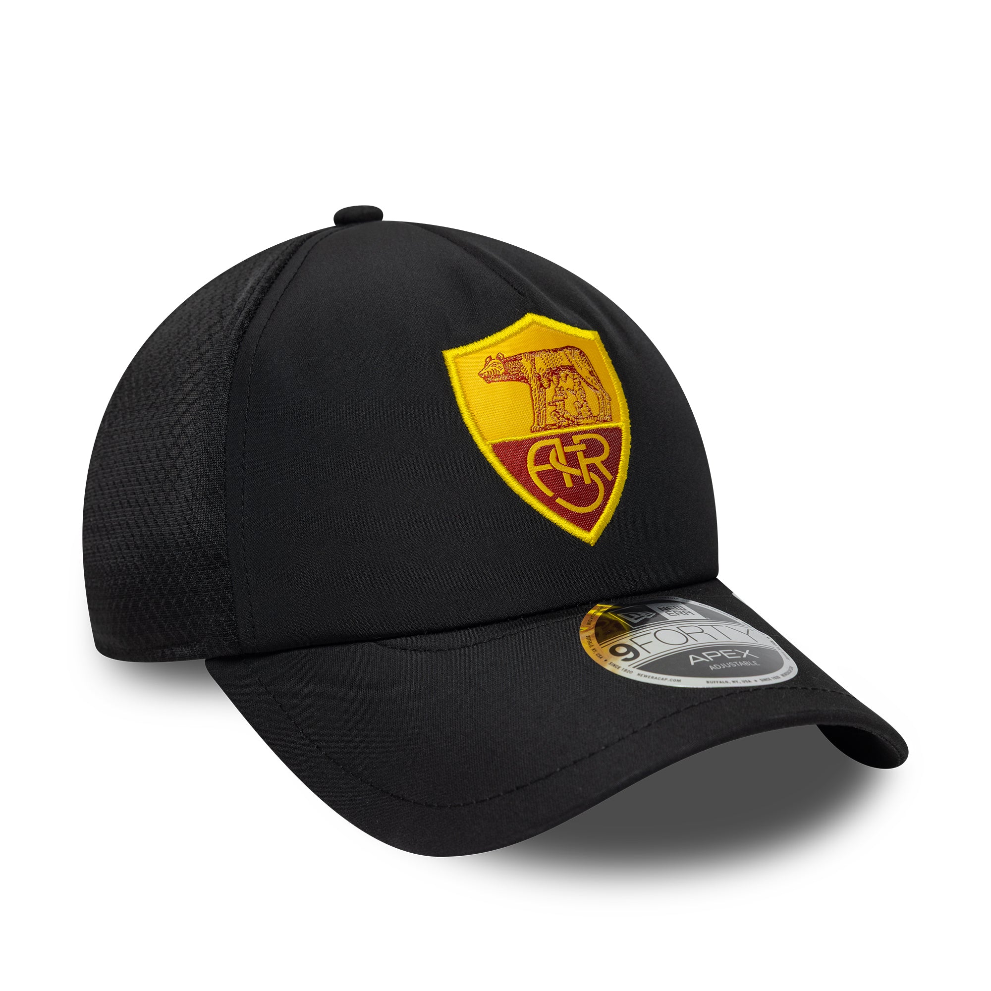 Cappellino New Era 9Forty AS Roma Repreve, Nero, Adulto