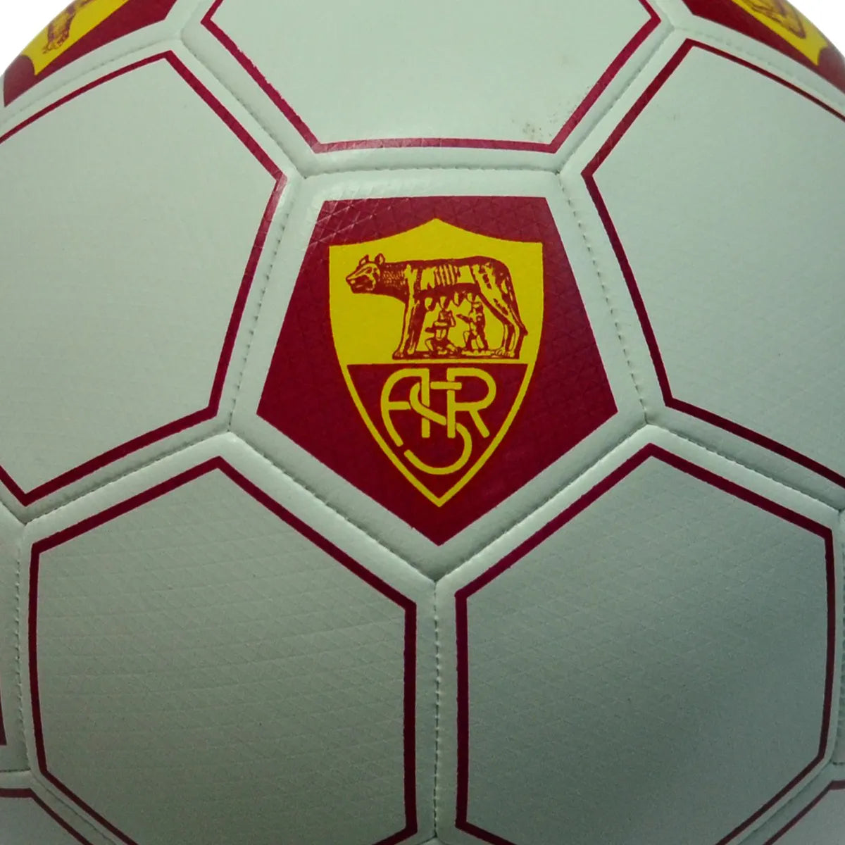 Pallone da calcio con logo heritage AS Roma, Taglia 5
