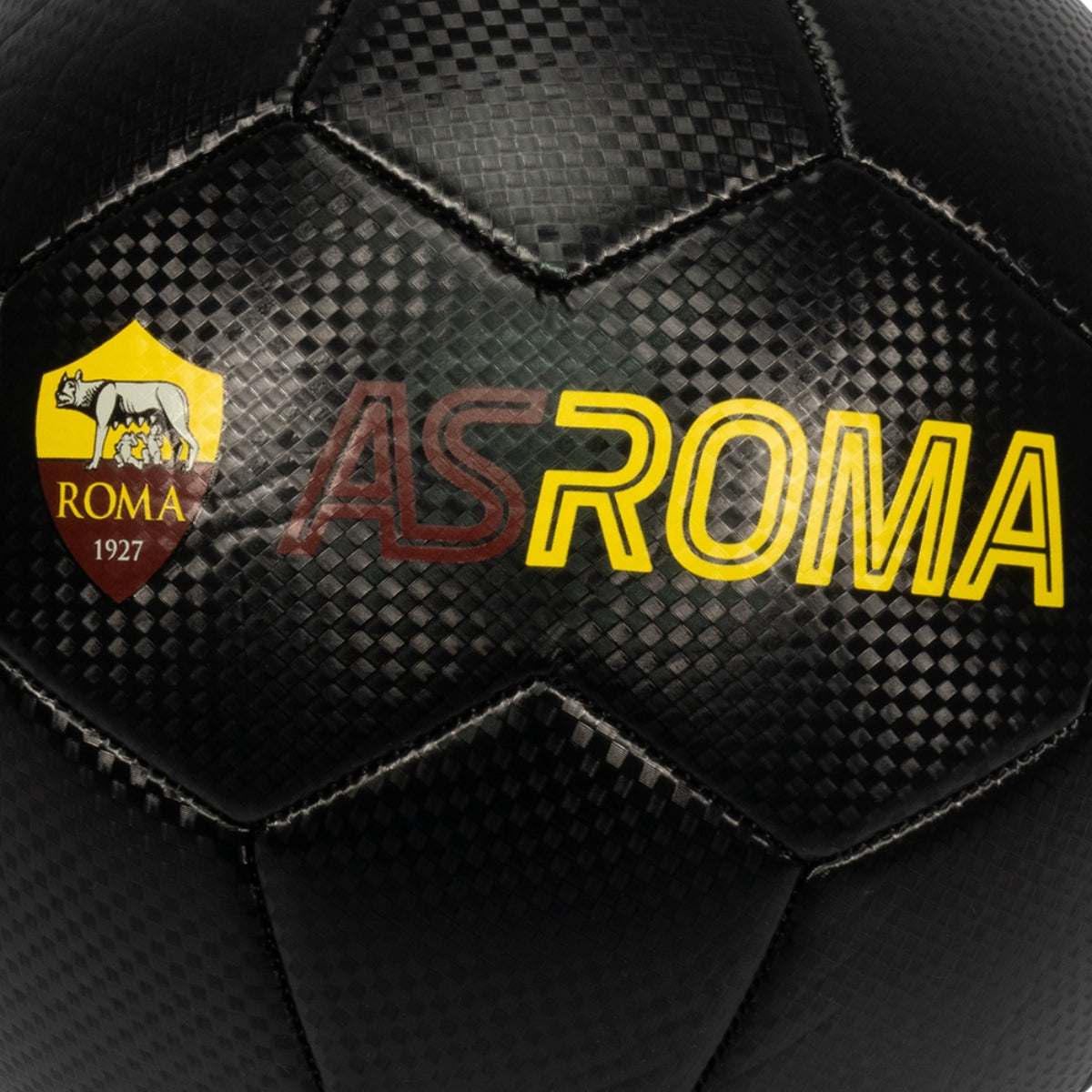 AS Roma Carbon Fiber Soccer Ball, Size 5
