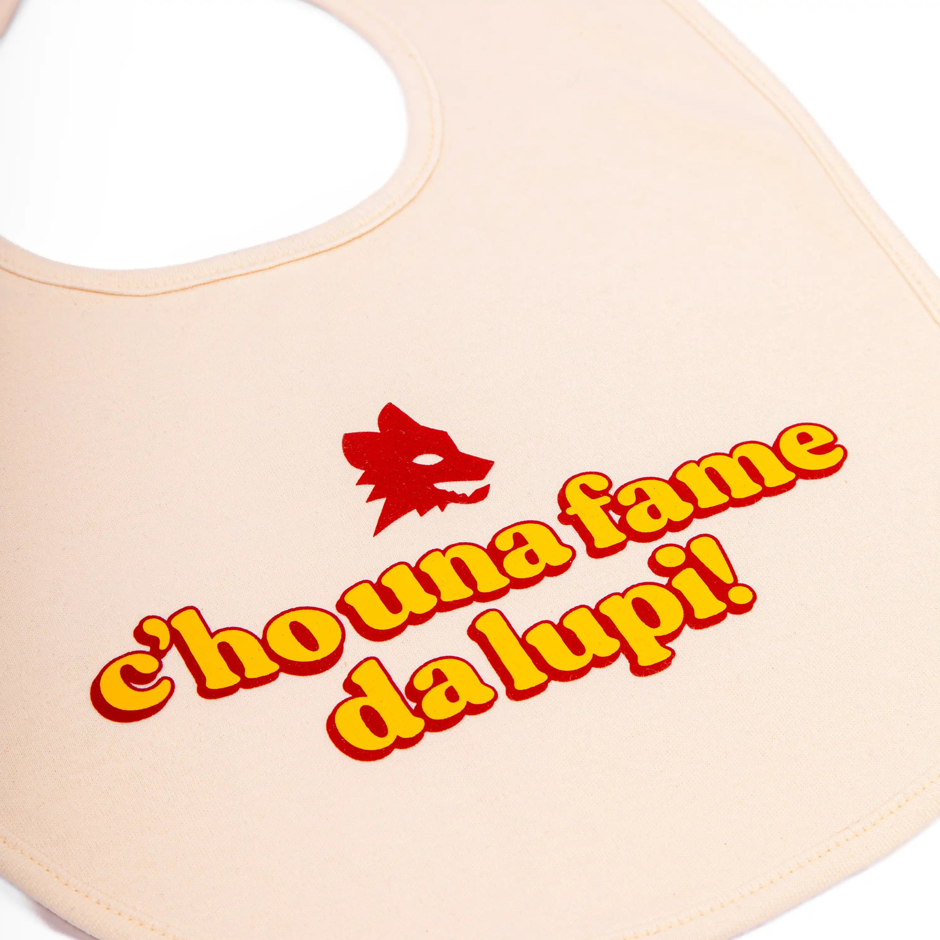 Bavaglino Logo Lupetto Elvis Lives x AS Roma