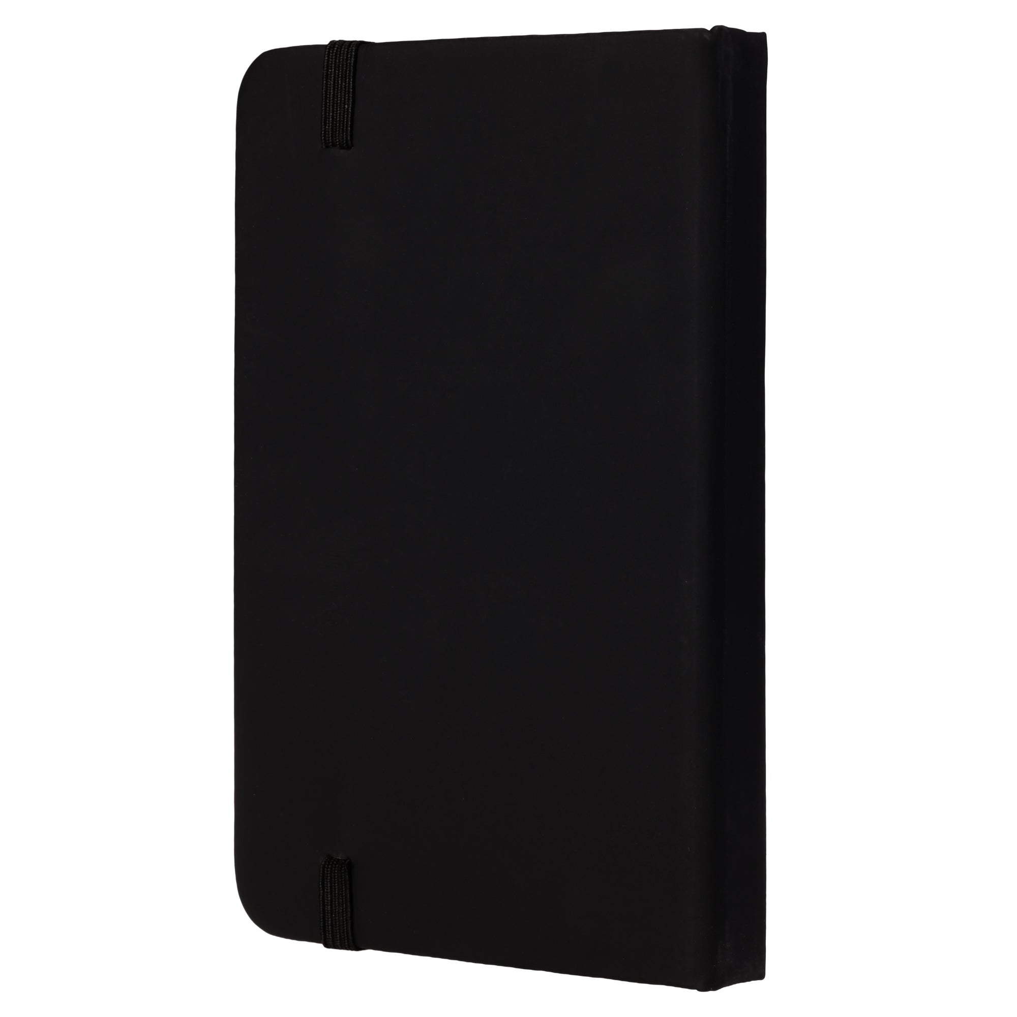 Black notepad with AS Roma logo 14x9 cm