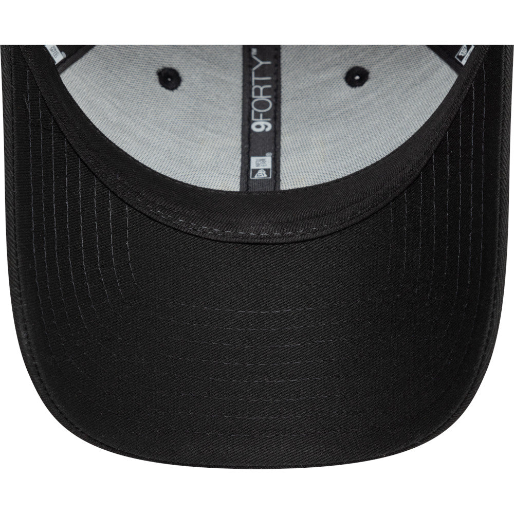 Cappellino New Era 9Forty logo Crest AS Roma, Adulto, Nero