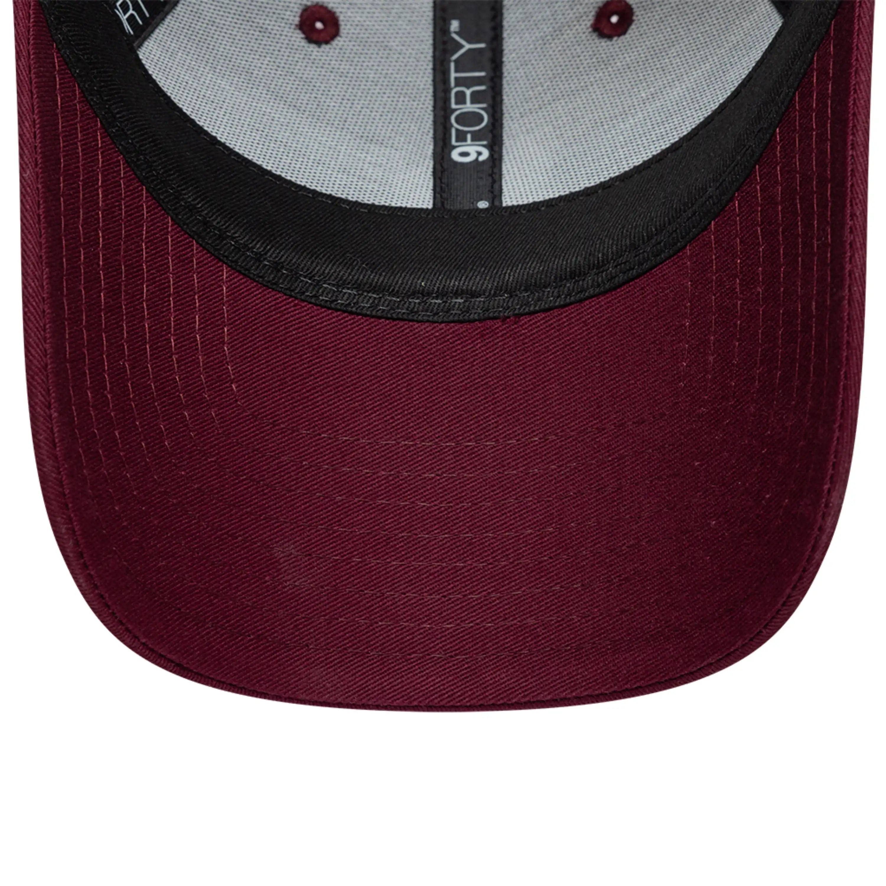 Cappellino New Era Core 9Forty AS Roma, Rosso Scuro, Adulto