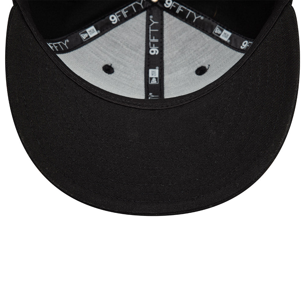 Cappellino New Era 9Fifty Lupetto AS Roma, Adulto, Nero