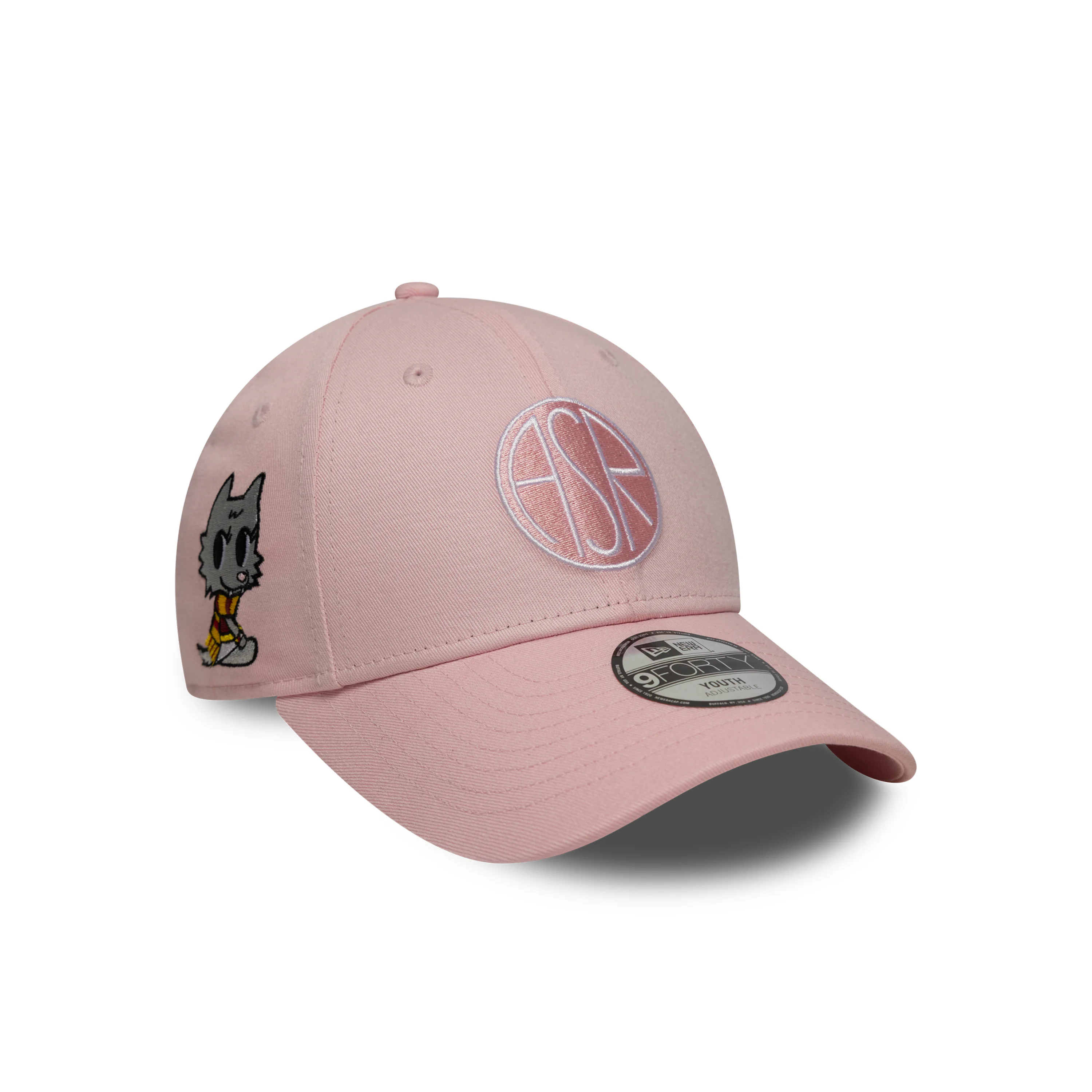 Cappellino New Era 9Forty AS Roma, Rosa, Bambino