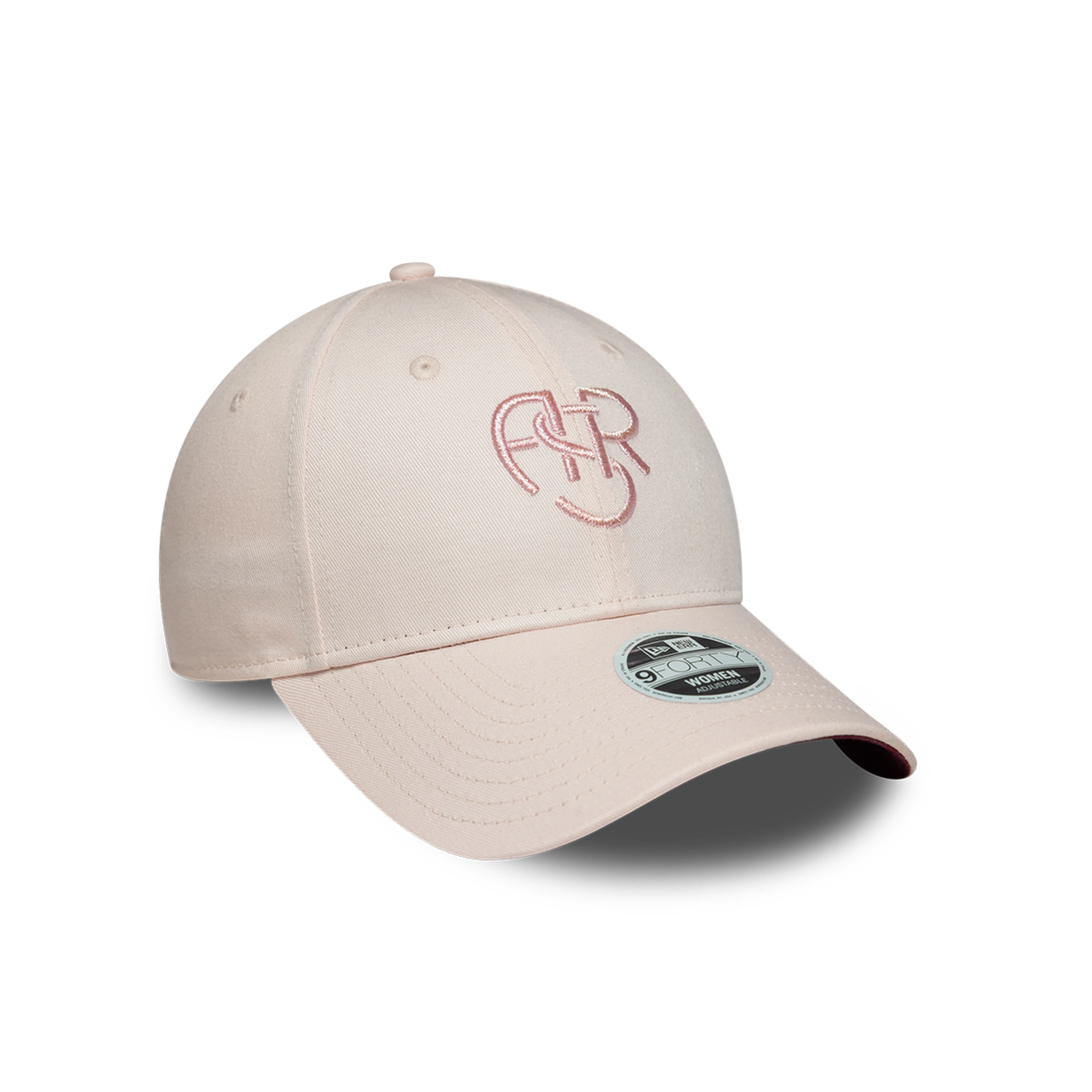 Cappellino New Era Metallic 9Forty AS Roma, Rosa, Adulto