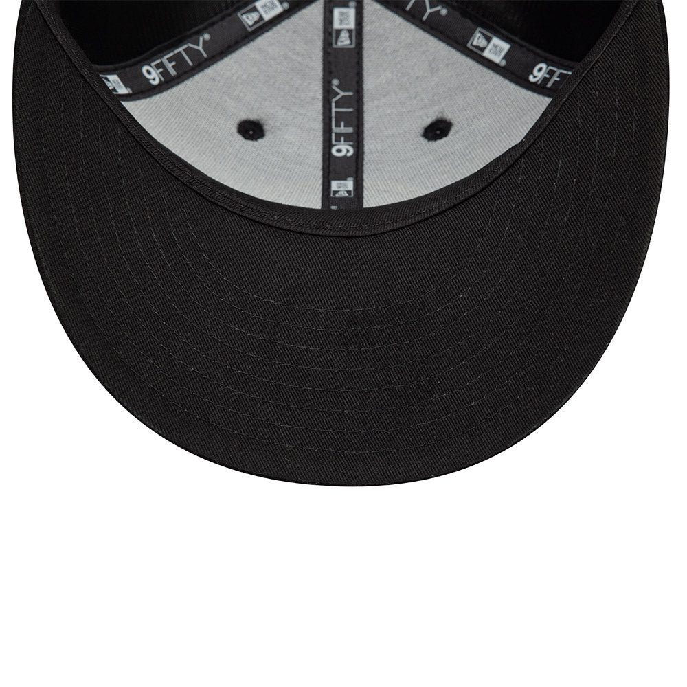 Cappellino New Era Lupetto 9Fifty New Era X AS Roma, Adulto, Nero
