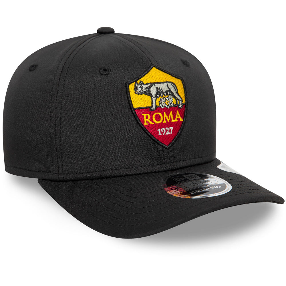 Cappellino New Era 9Seventy logo Crest AS Roma, Adulto, Nero