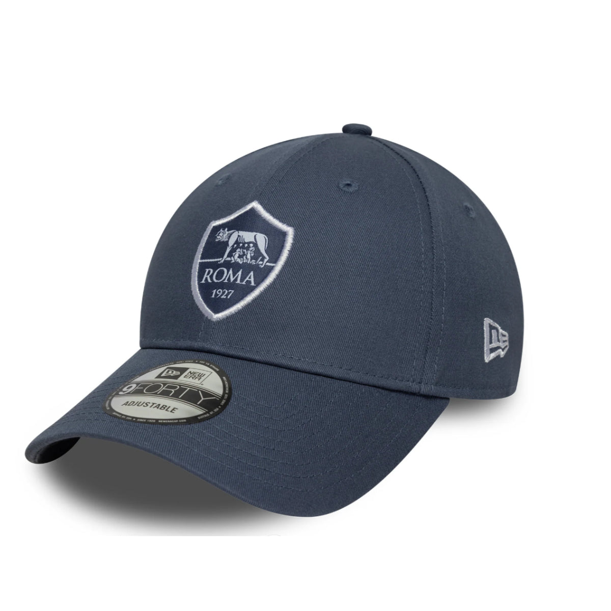 Cappellino New Era 9Forty logo AS Roma, Adulto, Blu
