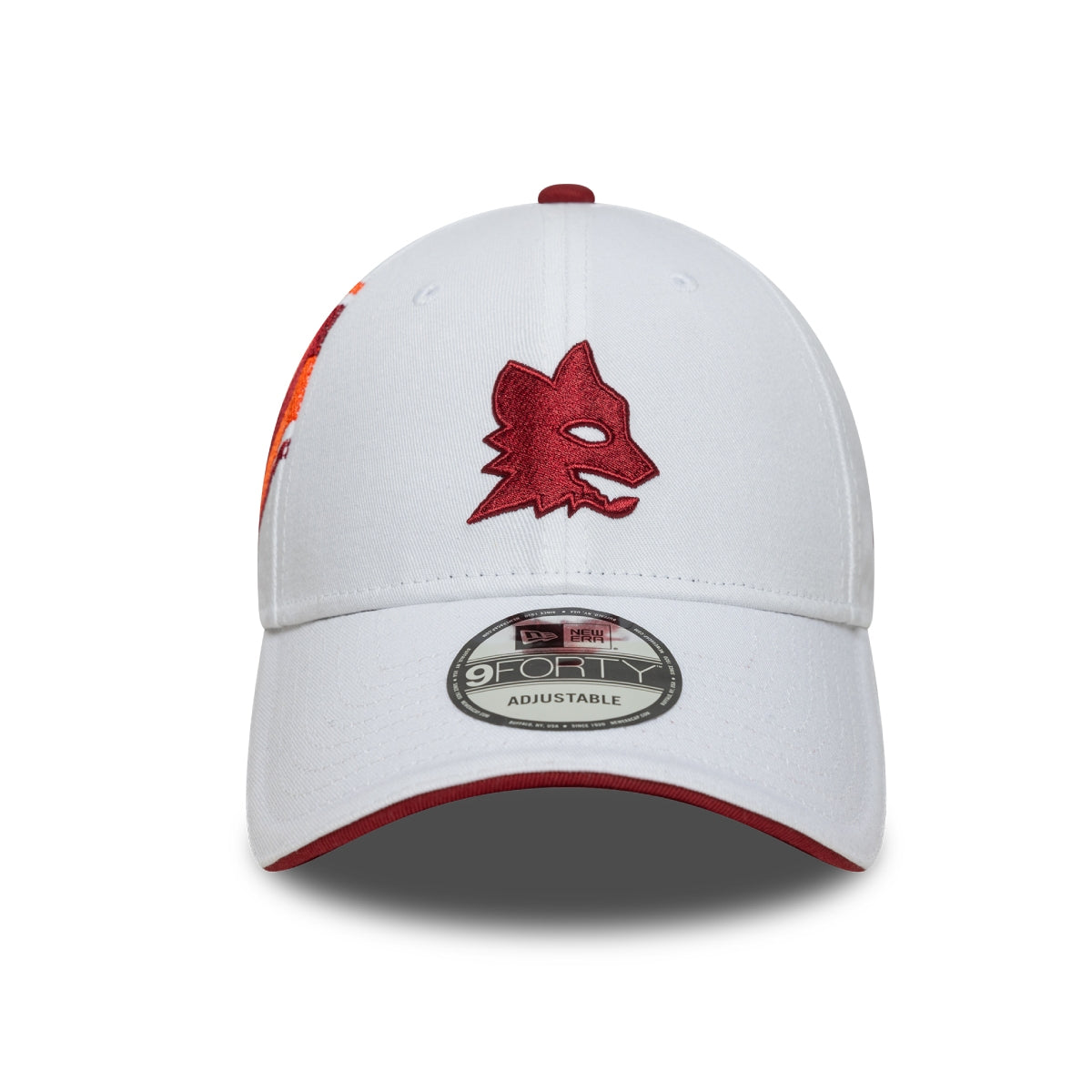 Cappellino New Era 9Forty 1994 con logo Lupetto, Adulto, Bianco