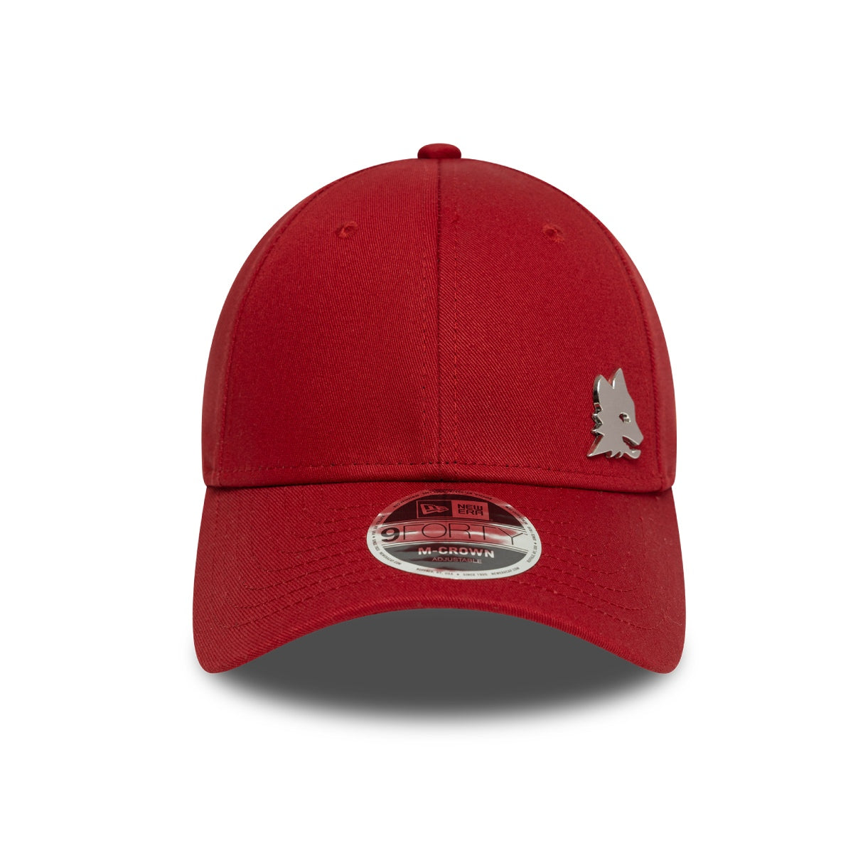Cappellino New Era 9Forty M-Crown con logo Lupetto, Adulto, Rosso