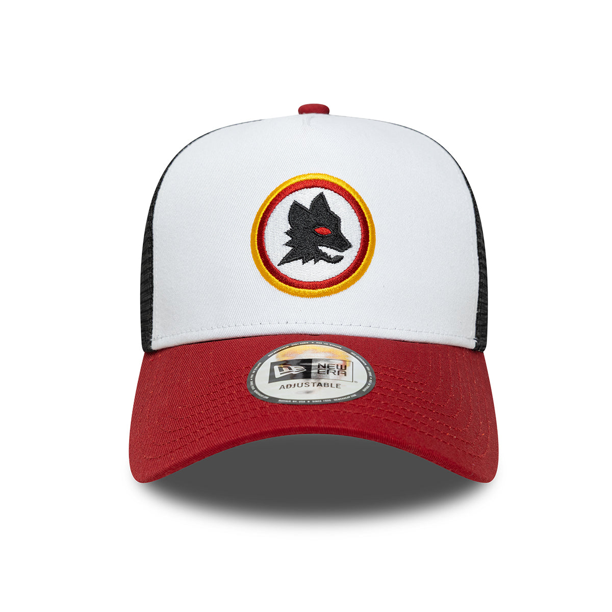 New Era Trucker A-Frame AS Roma Contrast Cap, Adult, White