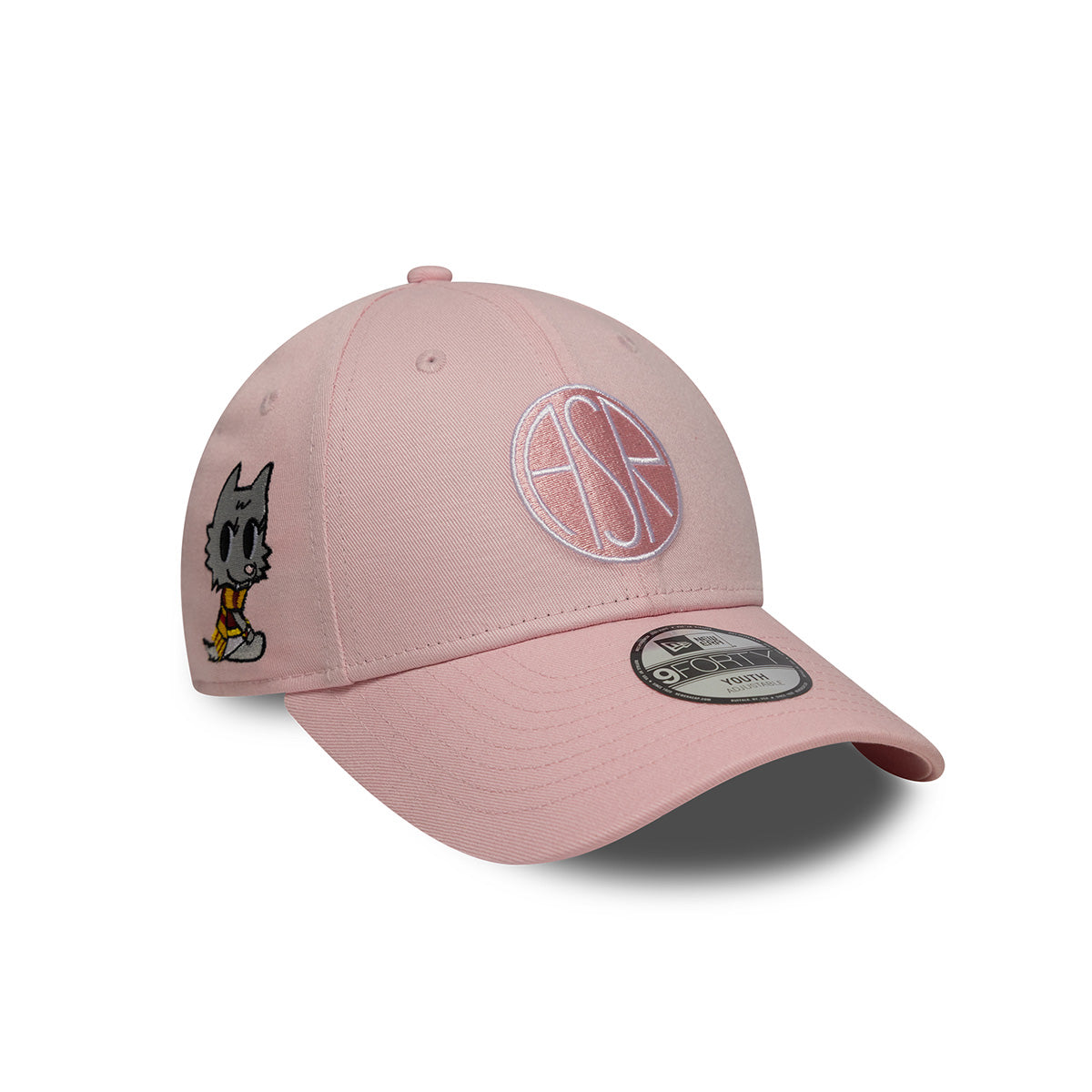 New Era 9Forty AS Roma Cap, Kids, Pink