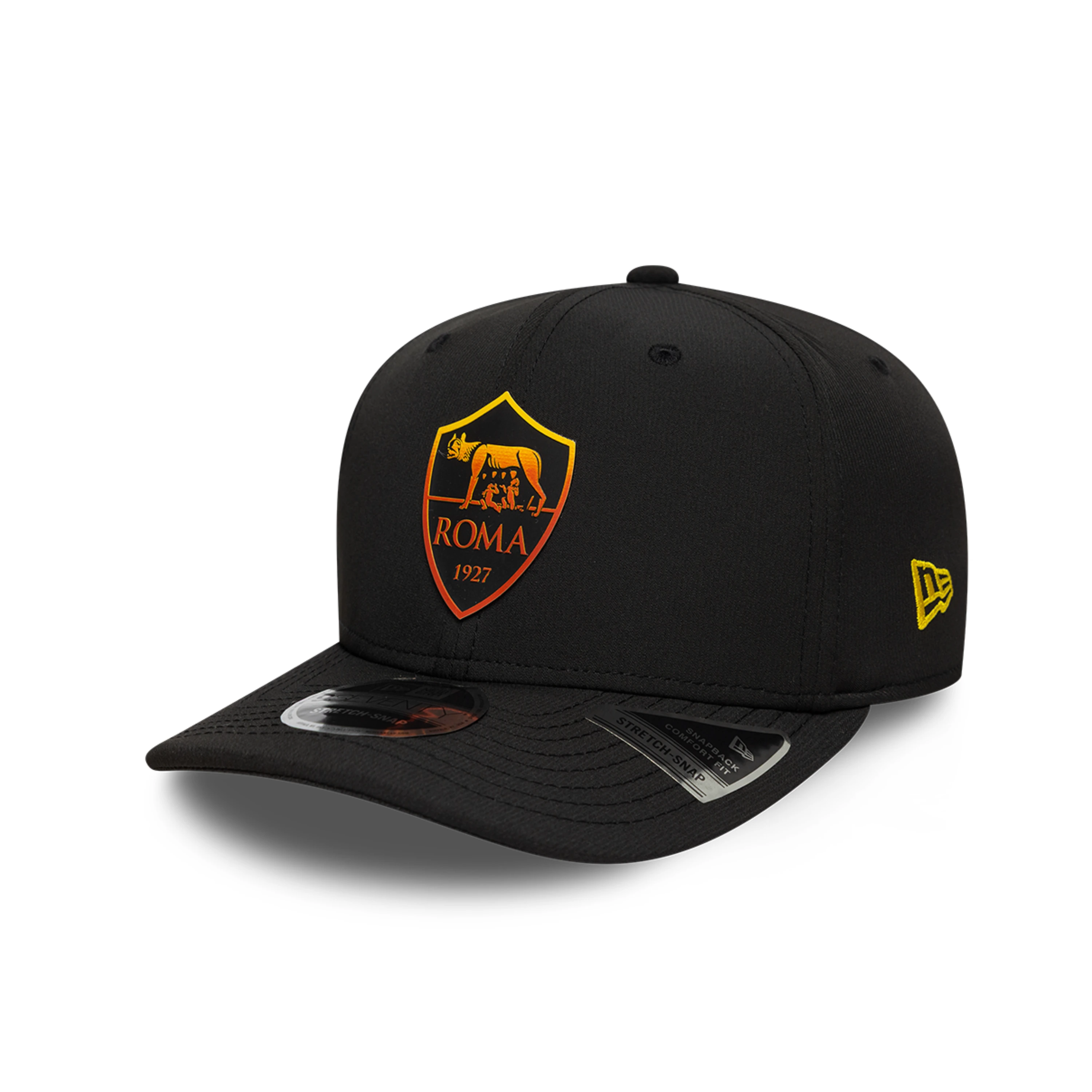 Cappellino New Era Repreve AS Roma, Nero, Adulto 60897710