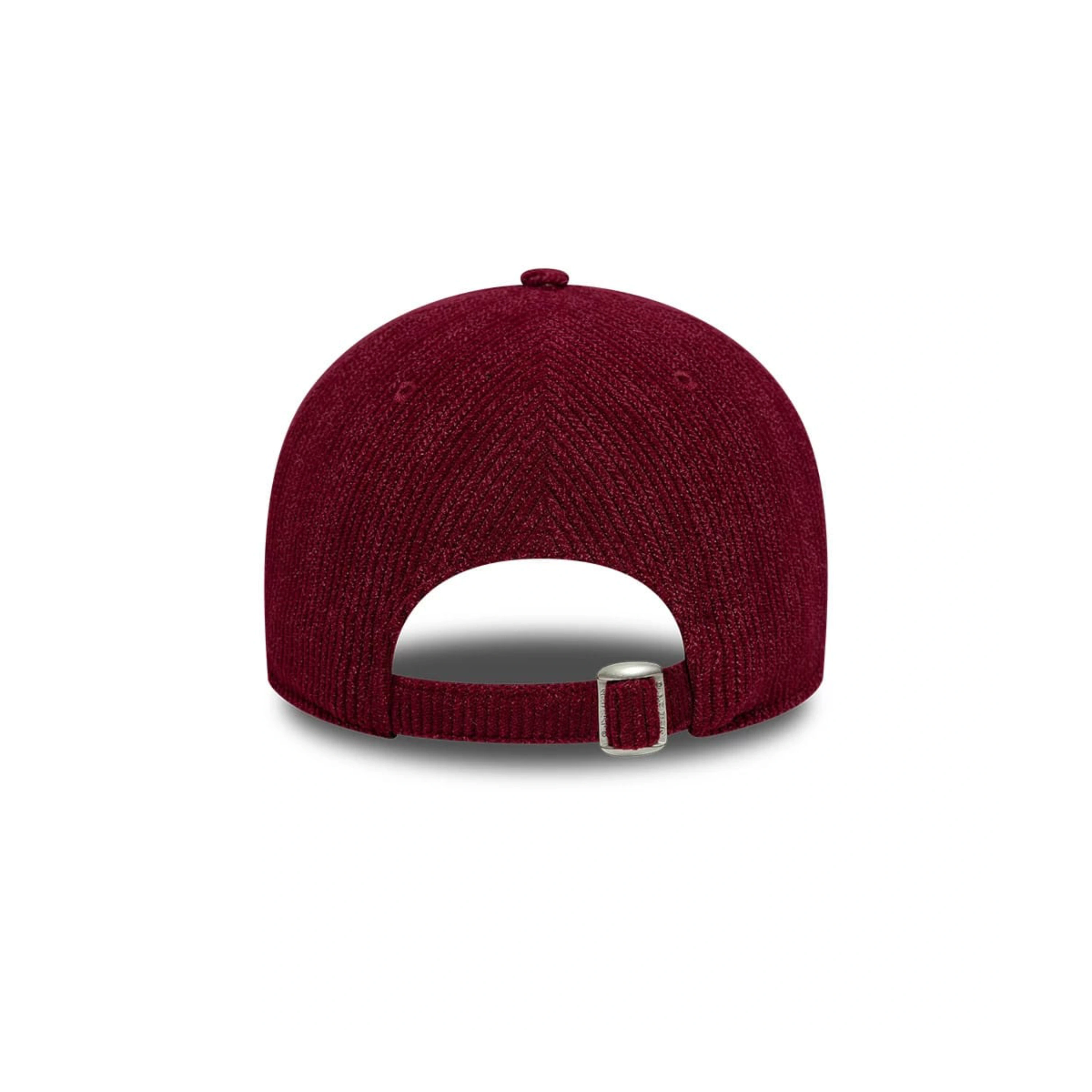 Cappellino New Era 9Forty AS Roma a coste, Bordeaux, Adulto