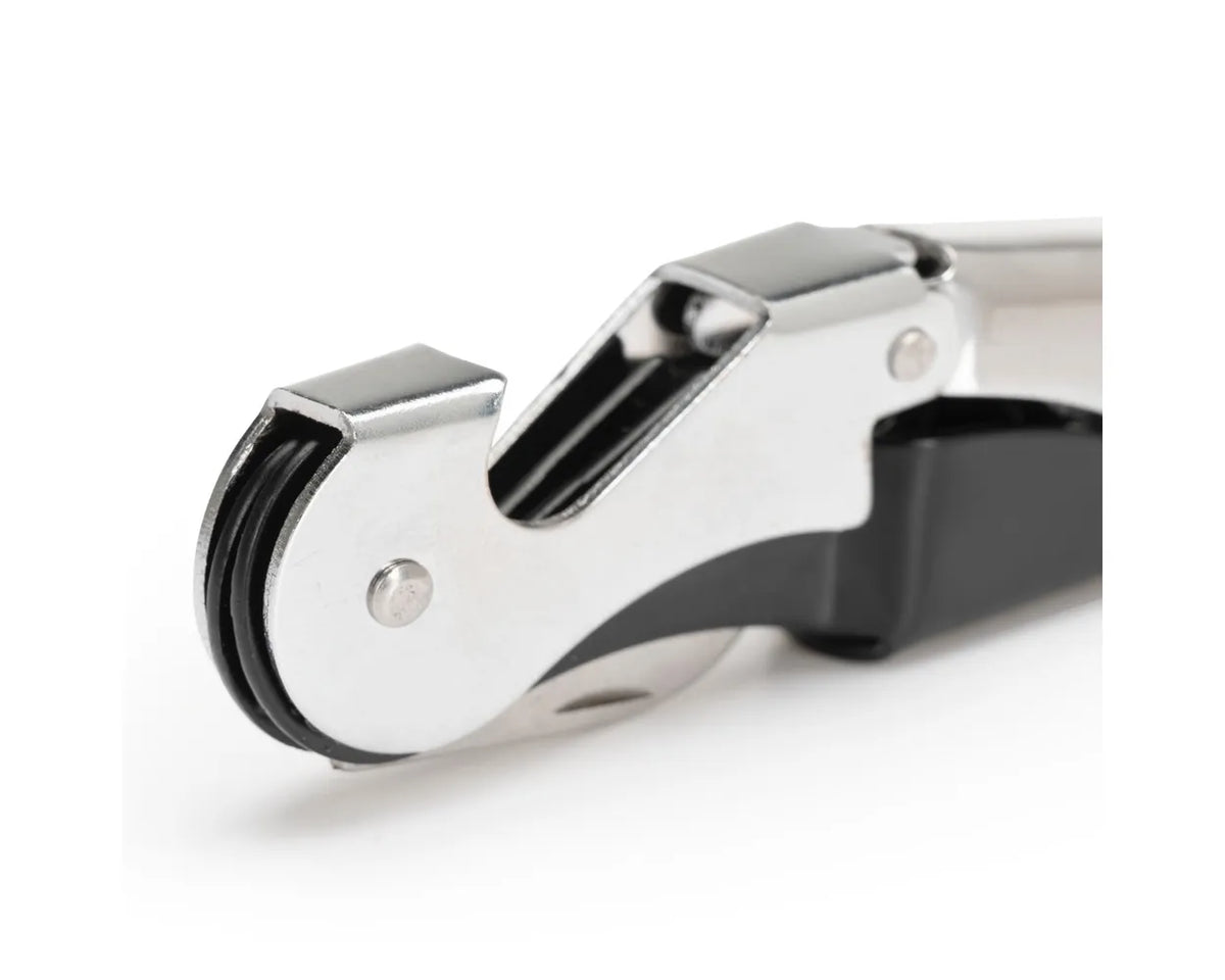AS Roma Stainless Steel Corkscrew, Black