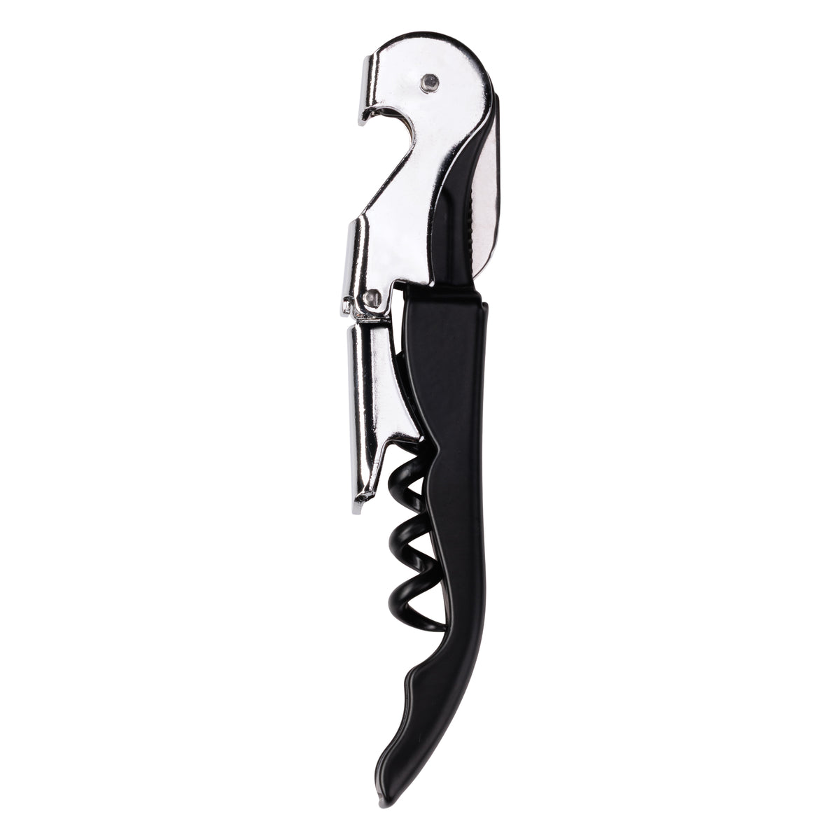 AS Roma Stainless Steel Corkscrew, Black