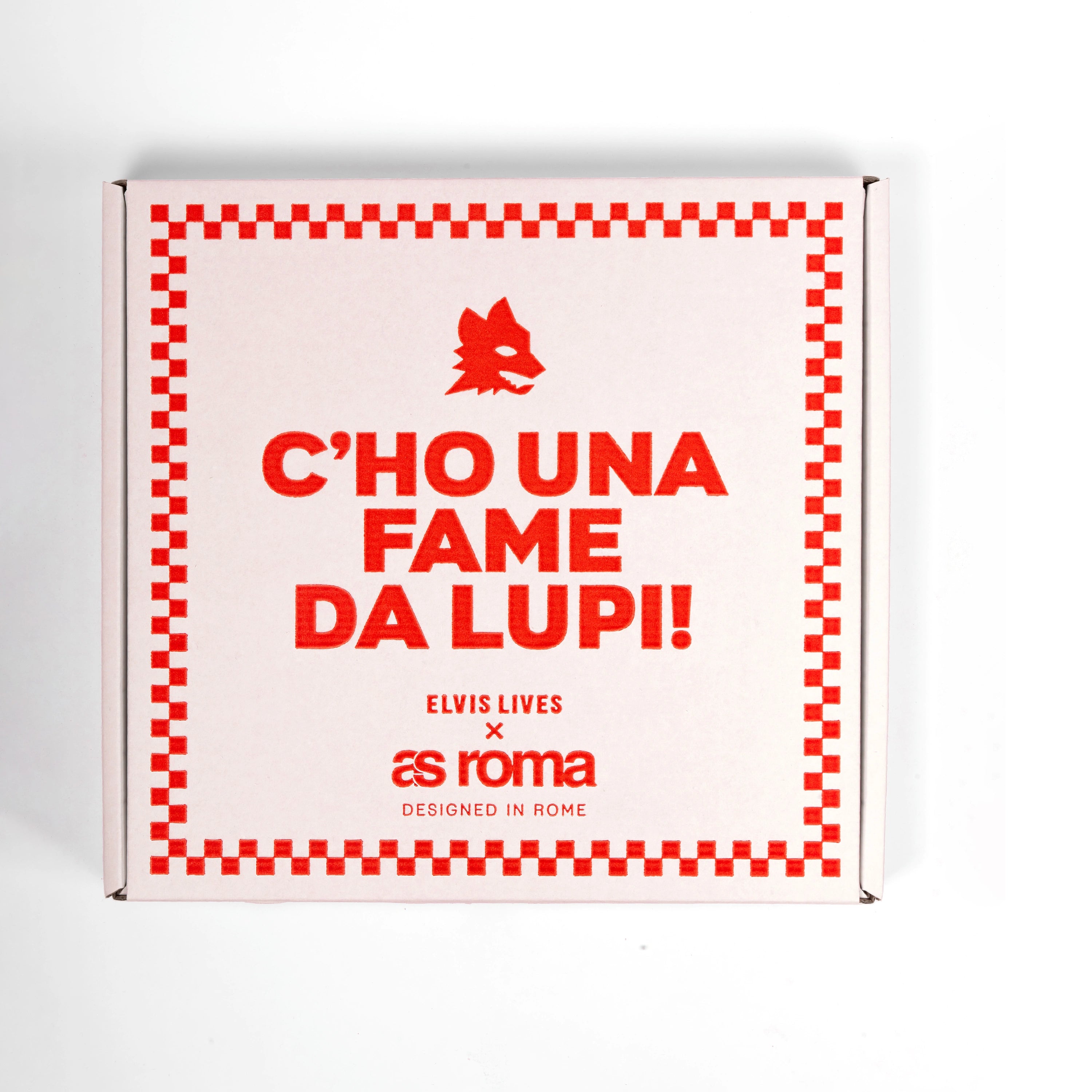 Elvis Lives x AS Roma Pizza Plate Set (2 pcs)