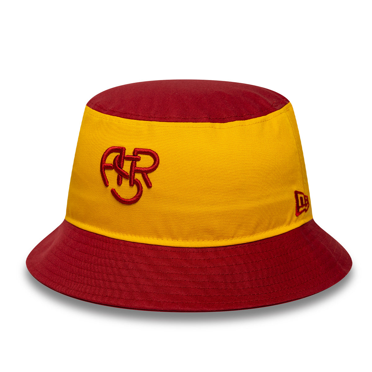 Bucket New Era AS Roma Contrast con logo ASR, Adulto, Rosso 60772069