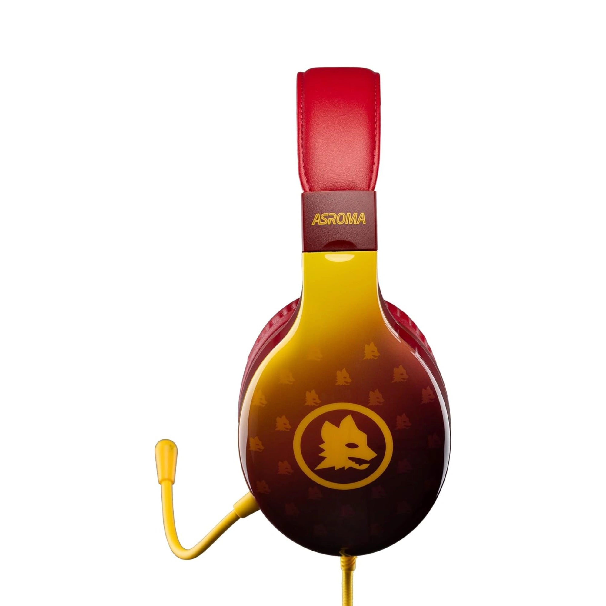 AS Roma Gaming Headset with Lupetto Logo