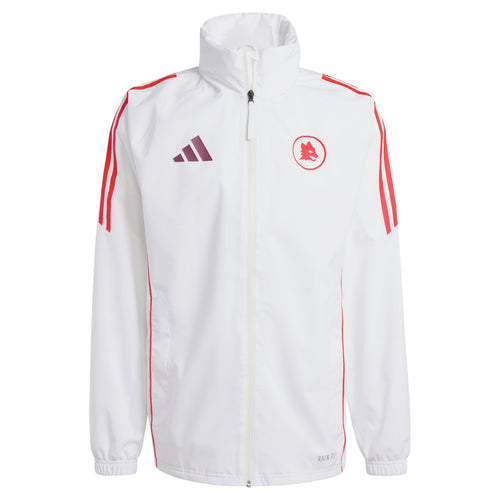 Giacca impermeabile AS Roma, Bianco 2024/25