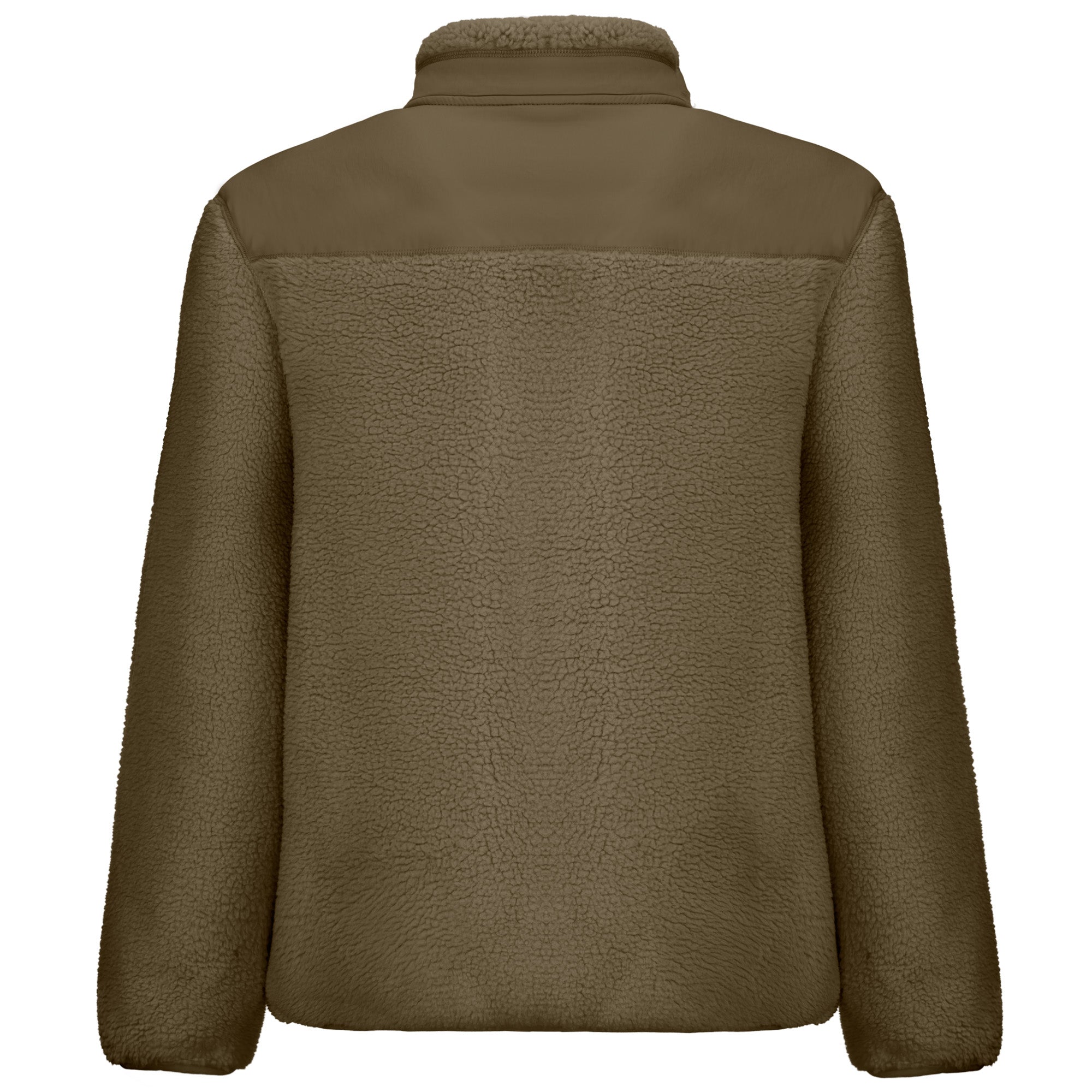 Giacca in pile logo ASR, Verde Militare, Unisex