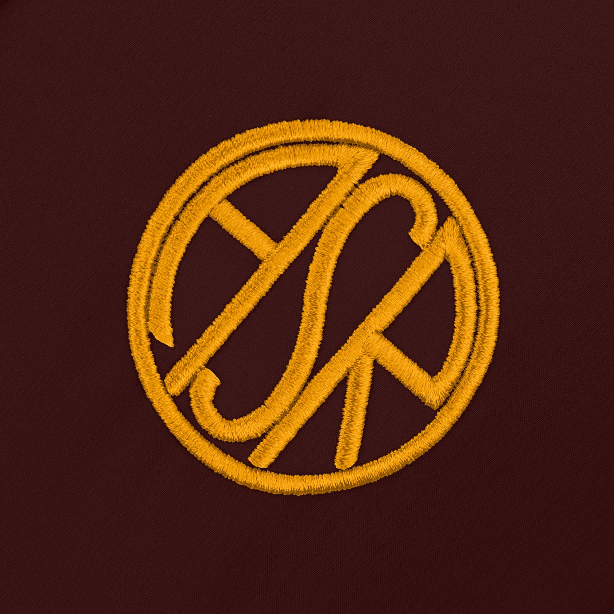 Giacca in pile logo ASR, Bordeaux, Unisex