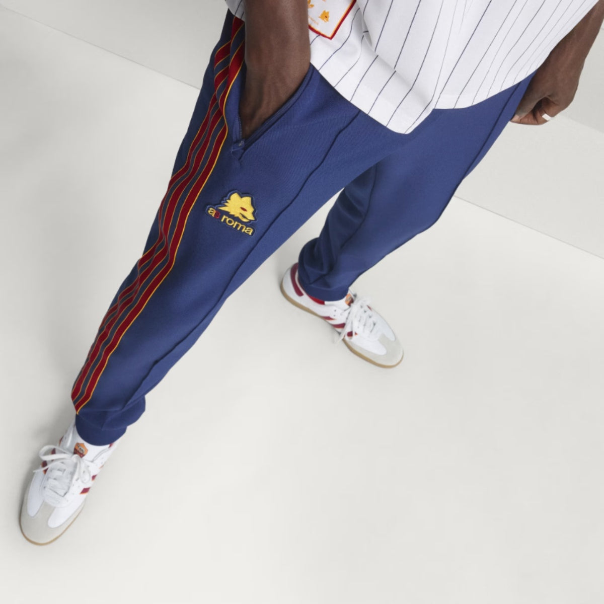 adidas Terrace Icons AS Roma Track Top with zip, Men | AS Roma Store