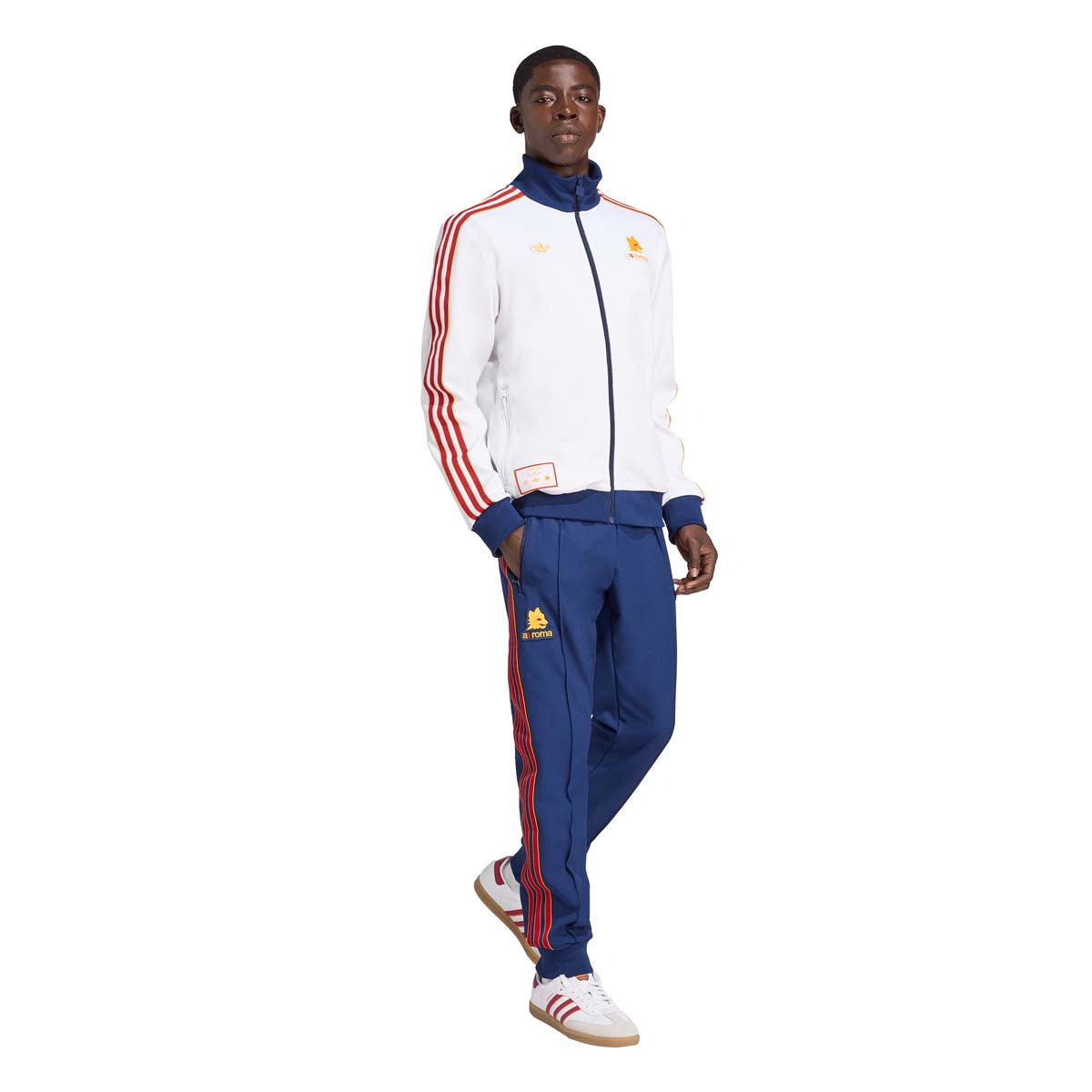 Adidas Terrace Icons AS Roma Track Top, Men | AS Roma Store