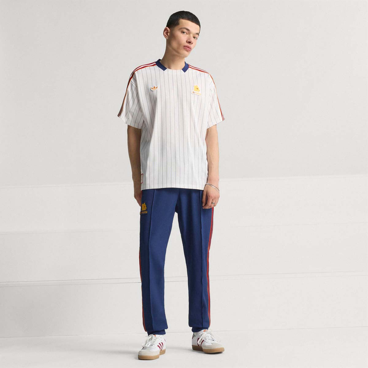 T-shirt adidas Terrace Icons AS Roma, Uomo