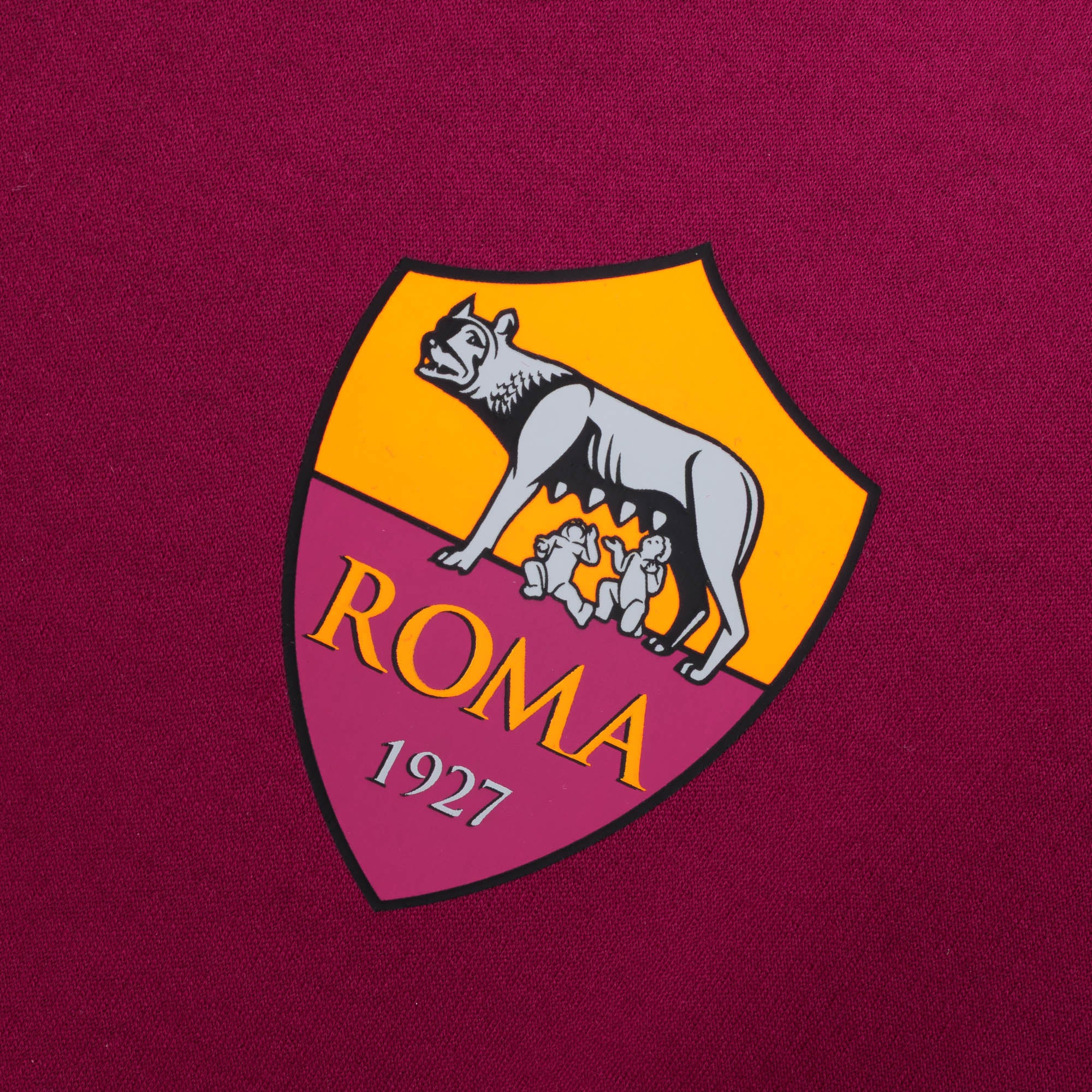 Giacca con cappuccio e zip integrale AS Roma 2025/26, Rossa, Uomo