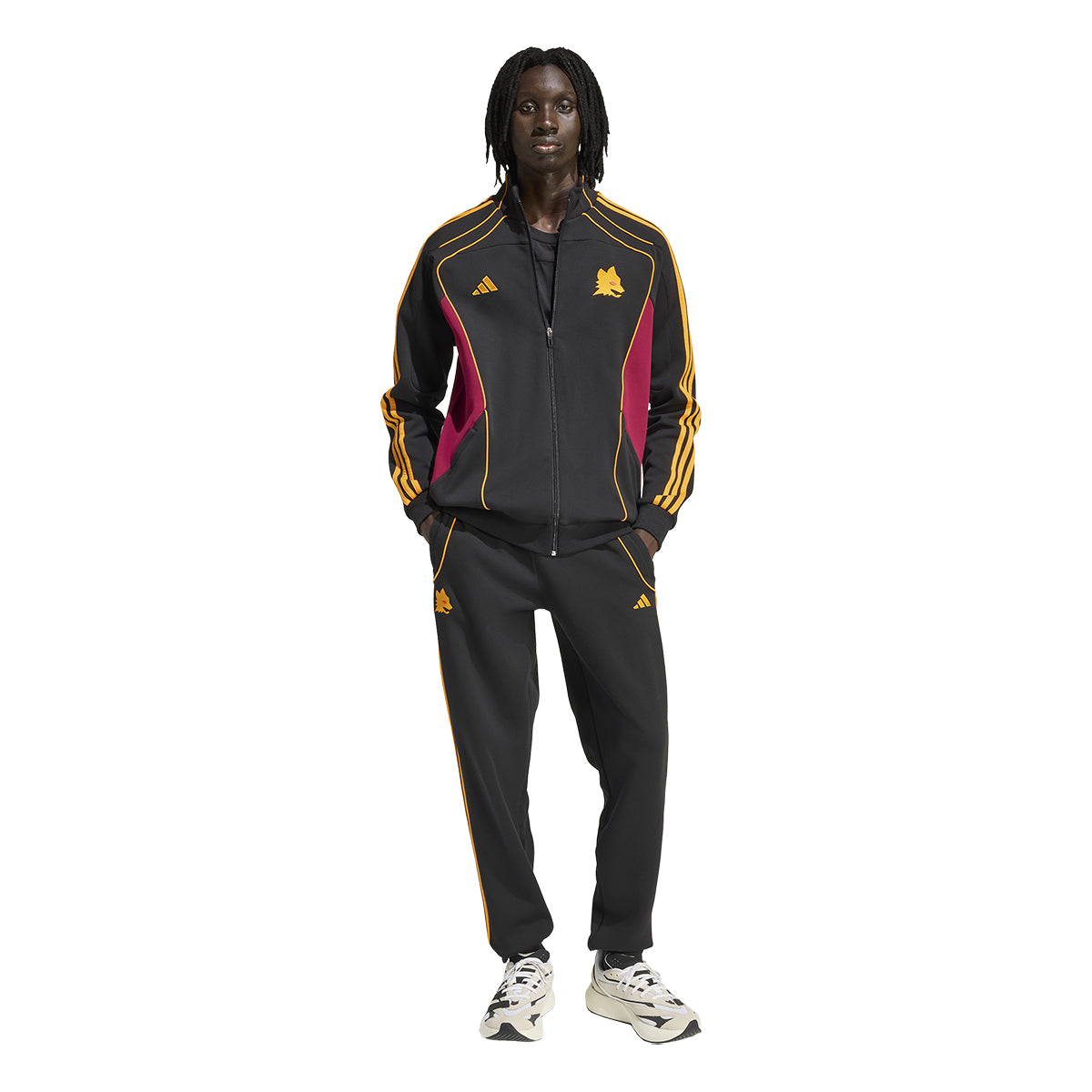 Adidas Urban AS Roma Men's Zip-Up Hoodie | AS Roma Store