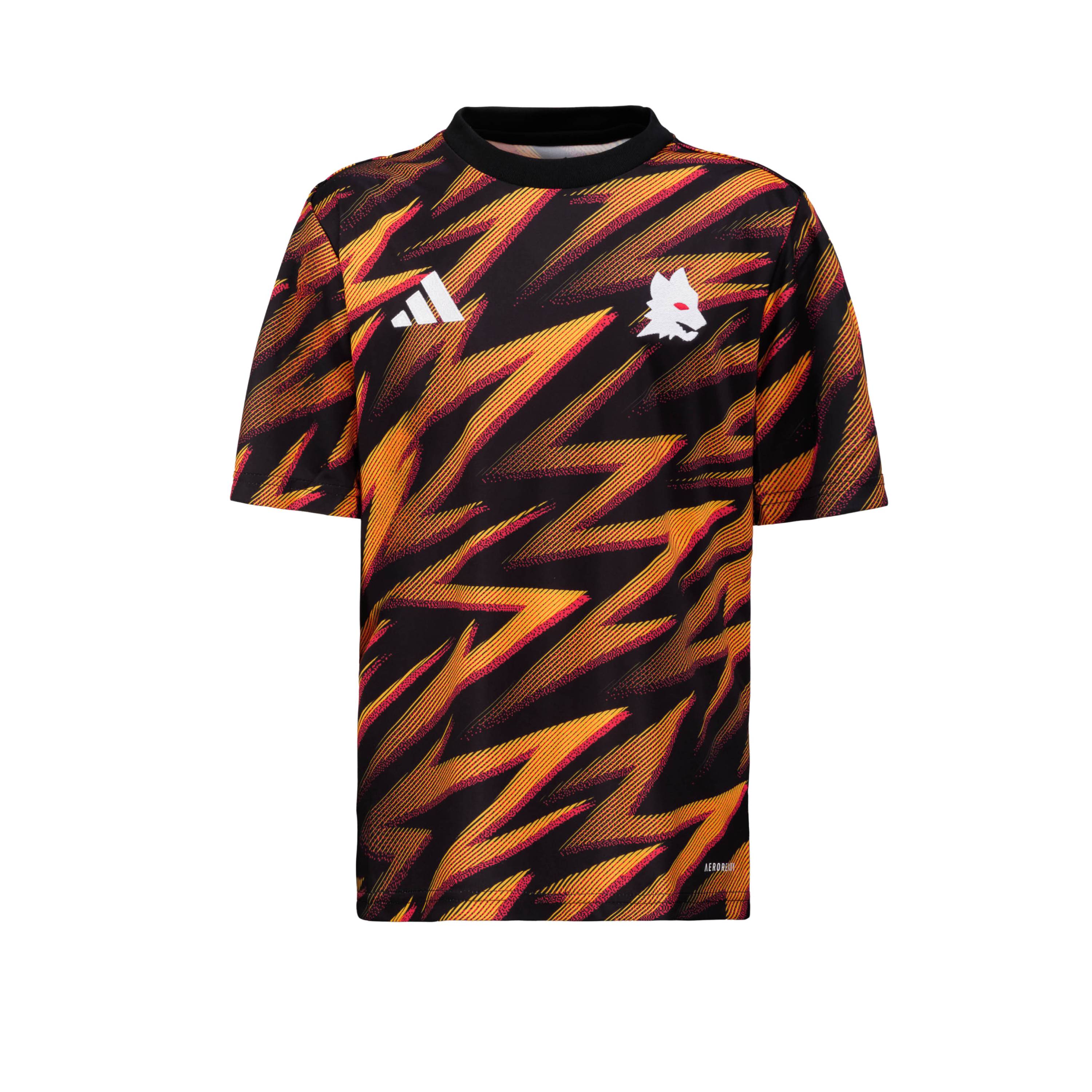 Maglia Pre-Match AS Roma 2025/26, Bambino