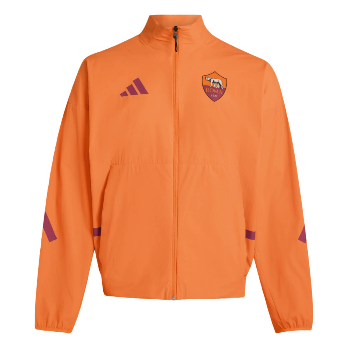 adidas AS Roma New Track Top, Orange | AS Roma Store