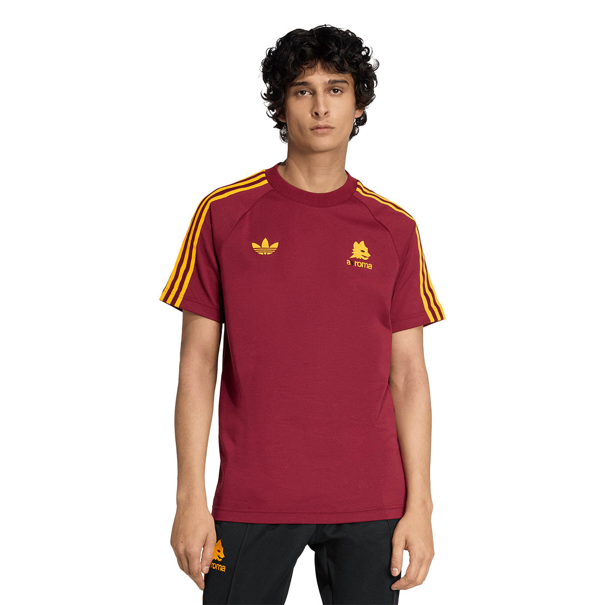 T-shirt adidas Originals AS Roma, Uomo