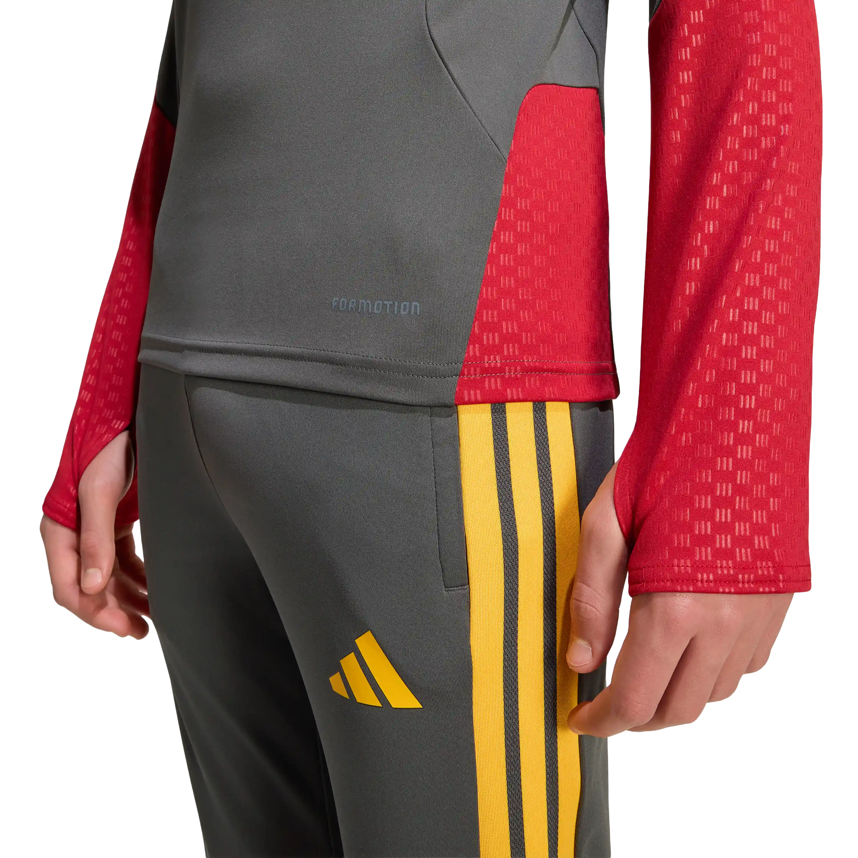 Felpa Allenamento 1/4 zip AS Roma 2026/27, Bambino