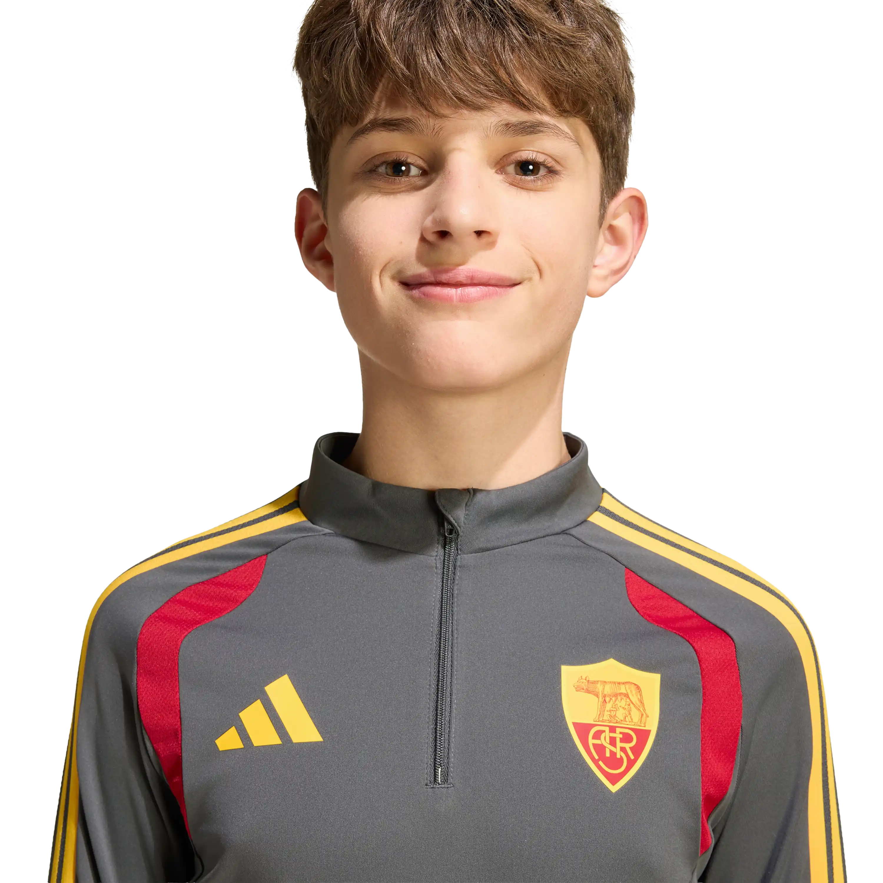 Felpa Allenamento 1/4 zip AS Roma 2026/27, Bambino