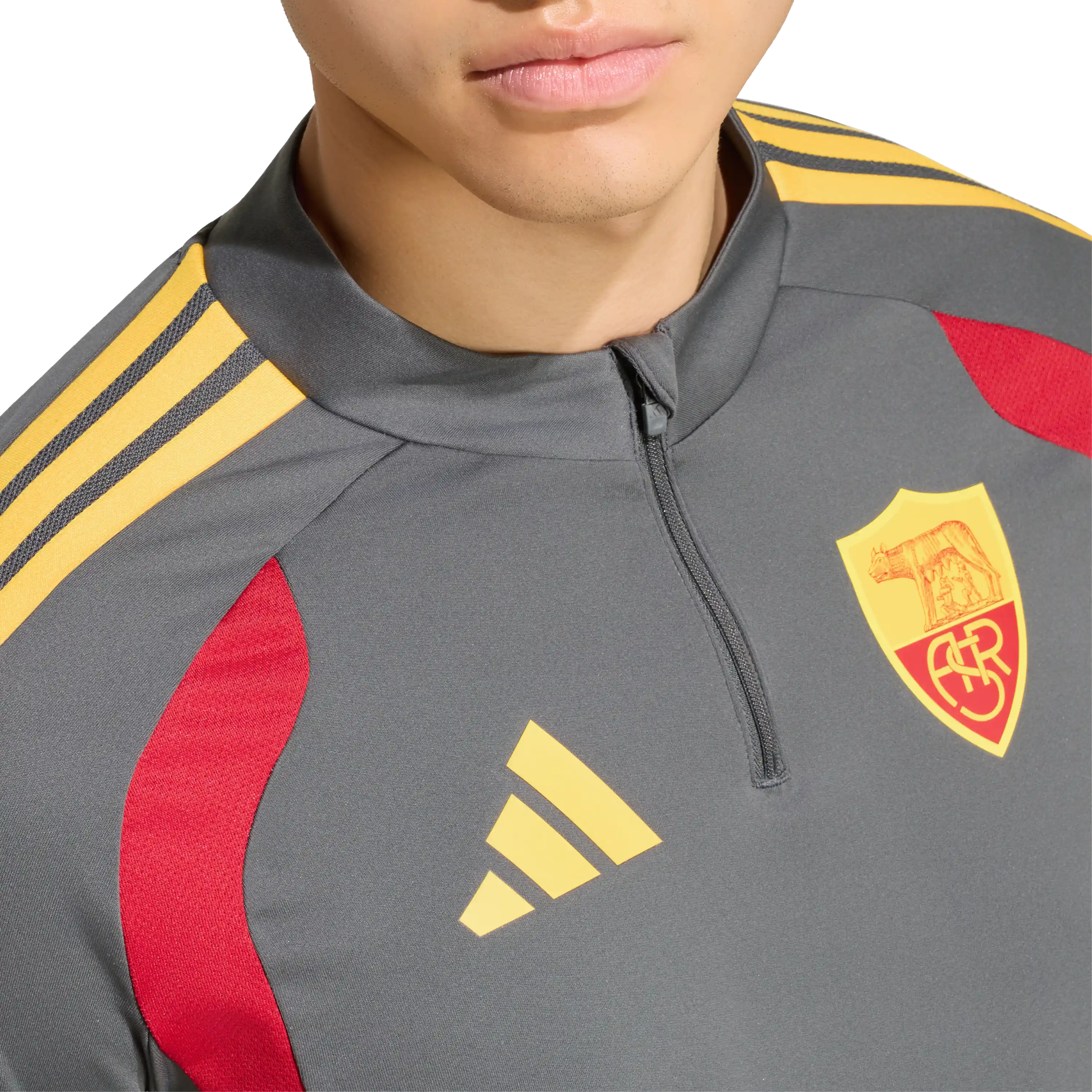 Felpa Allenamento 1/4 zip AS Roma 2026/27
