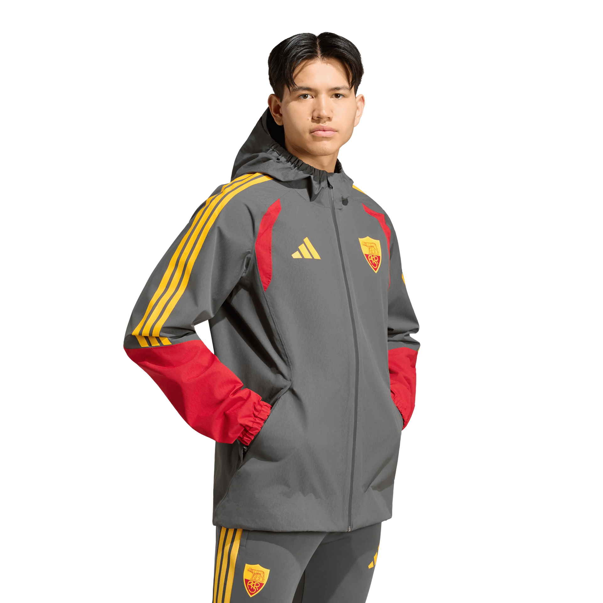 AS Roma full zipper hooded training jacket 2026/27 | AS Roma Store