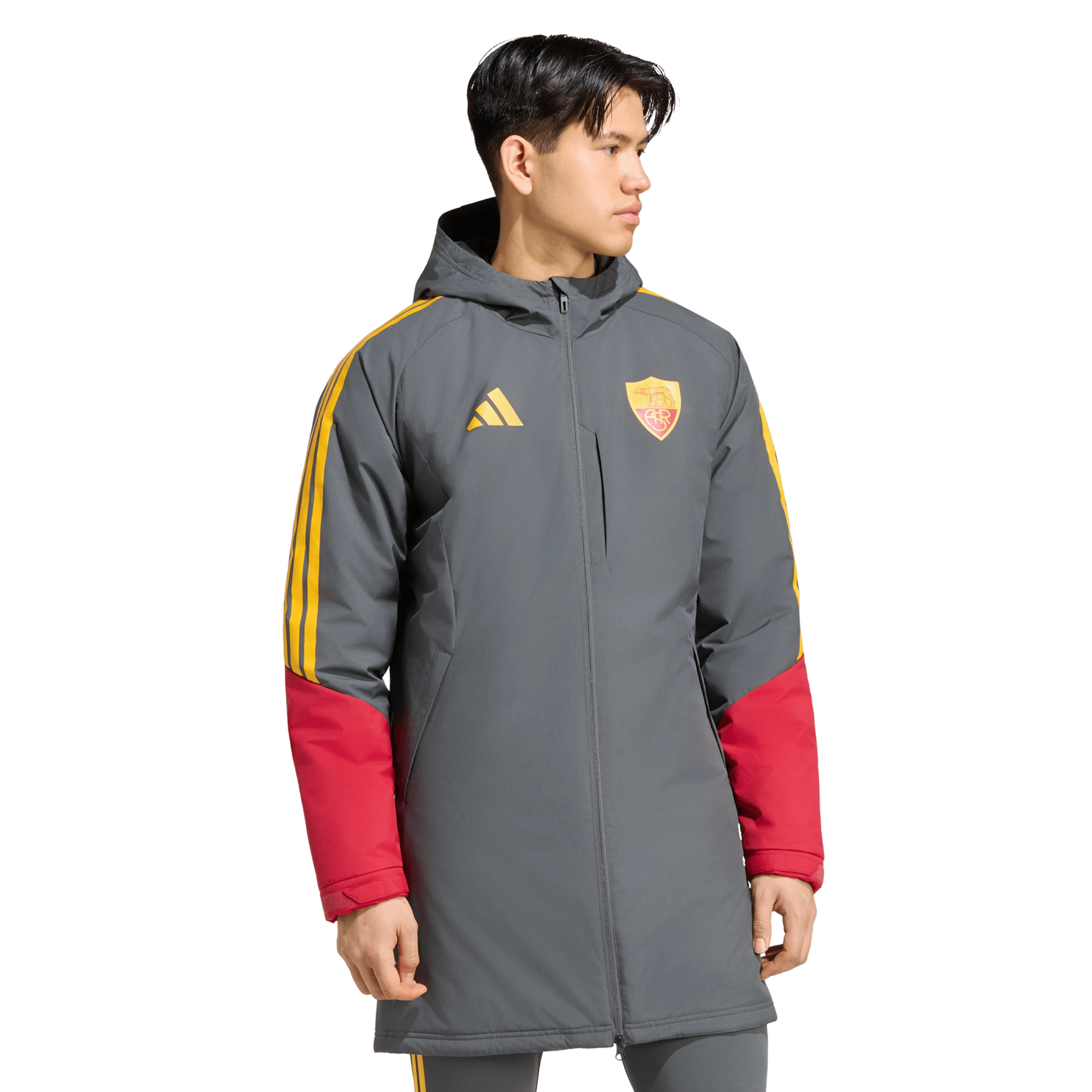 Parka Idrorepellente AS Roma 2026/27 front model