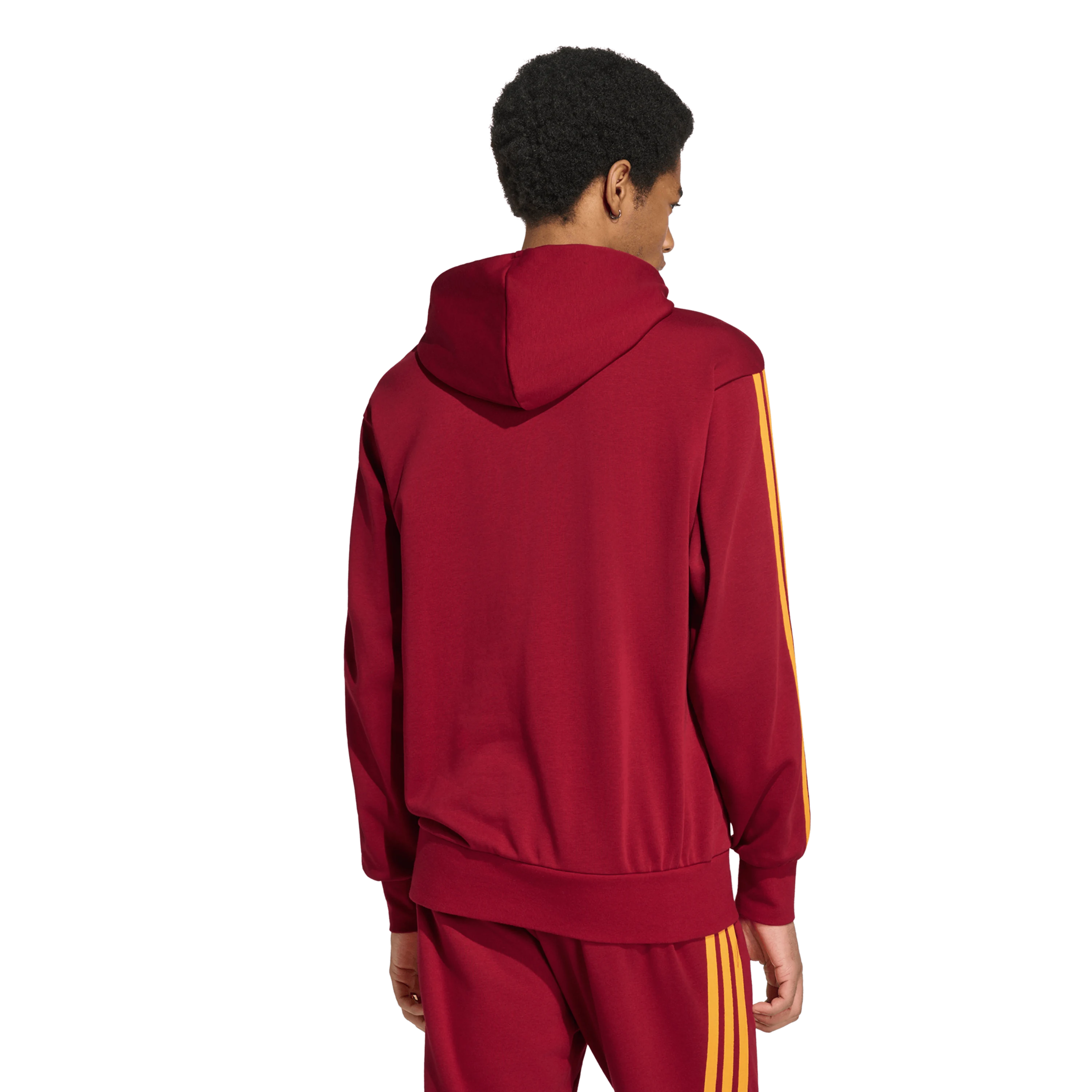 Felpa con cappuccio DNA AS Roma back